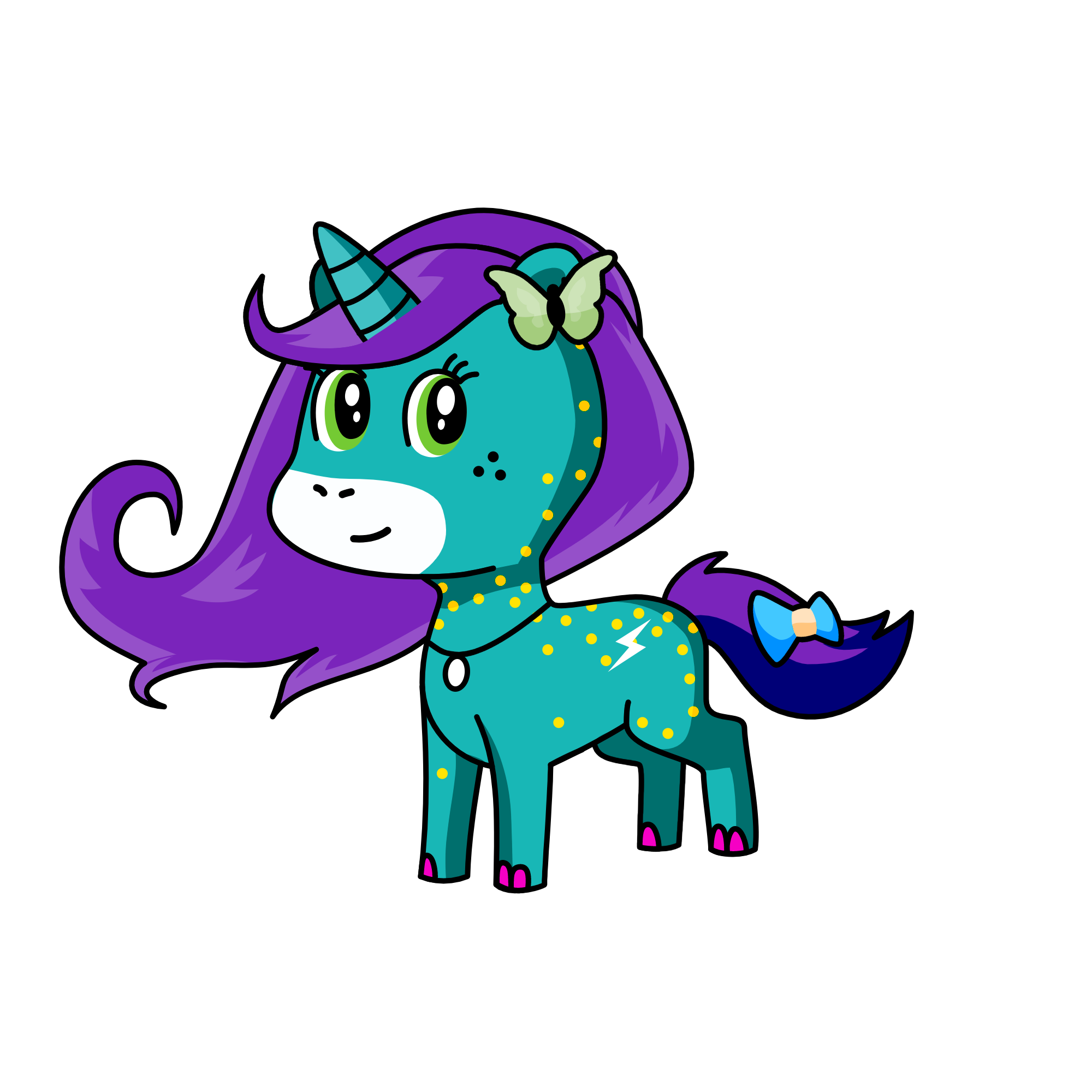 Flashlin, the unicorn
