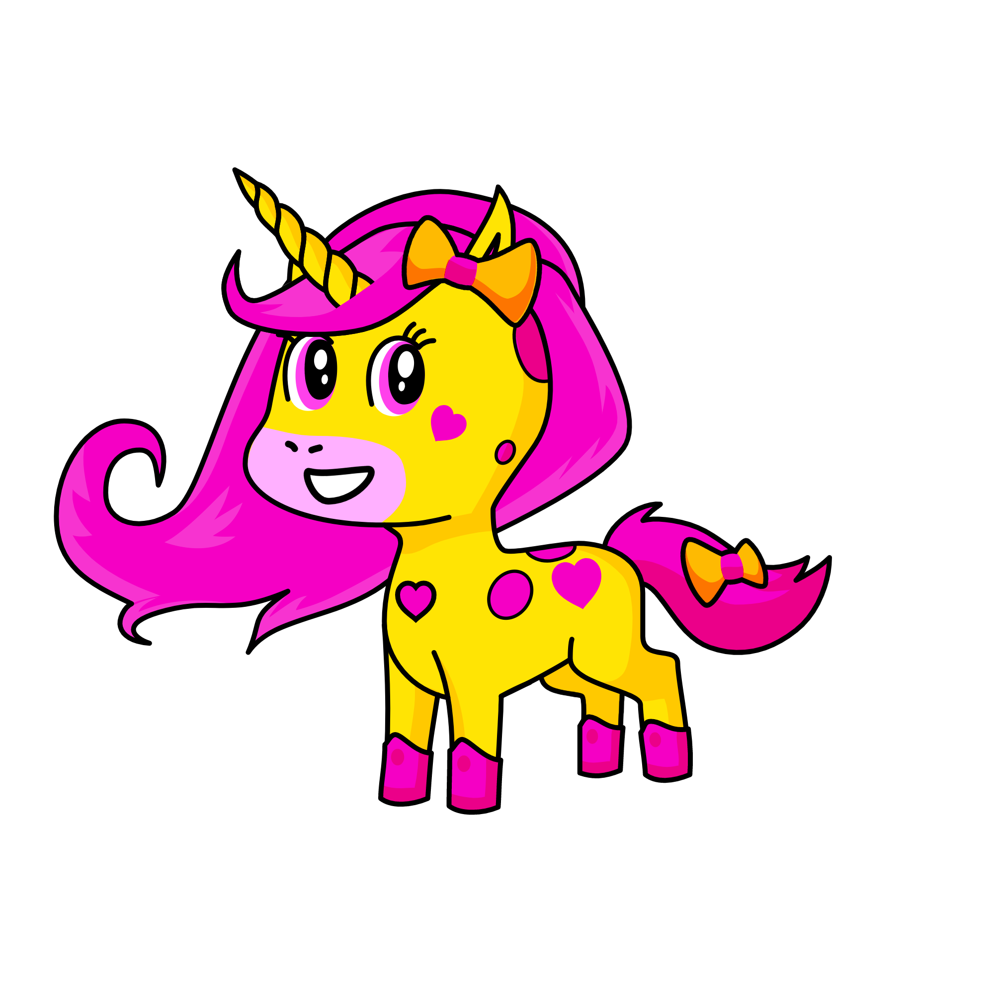 Lovely, the unicorn