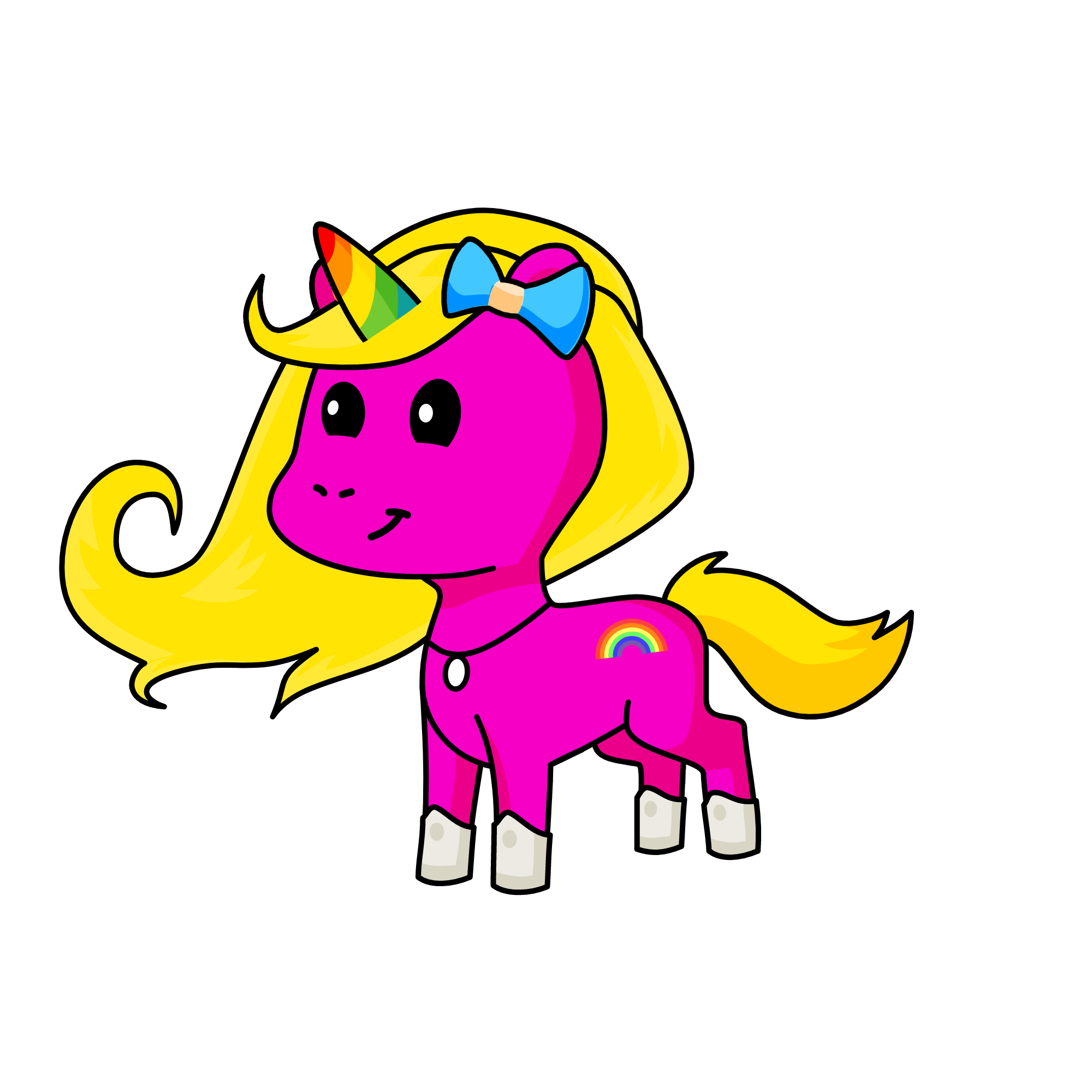 cupcake, the unicorn