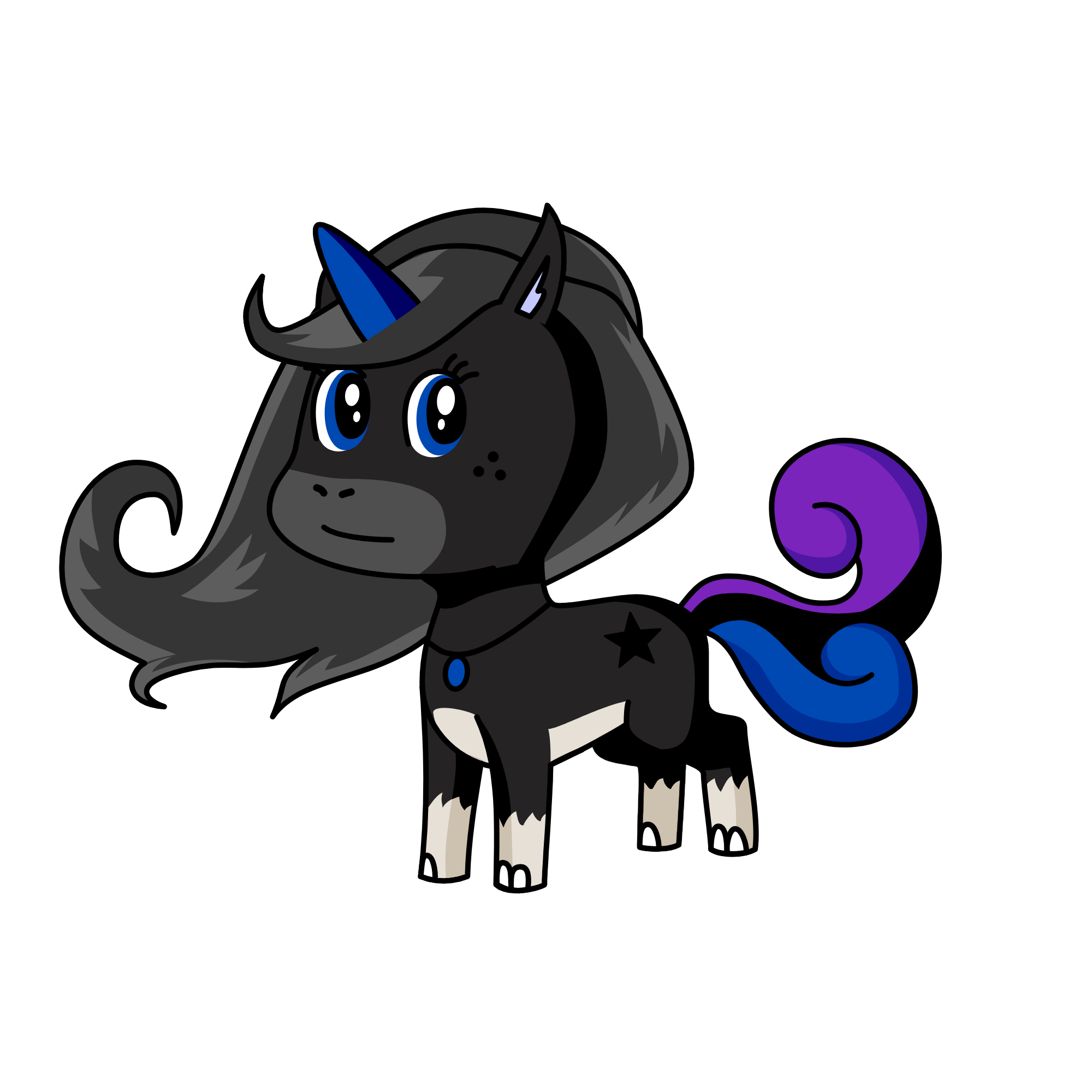 queen of the night, the unicorn