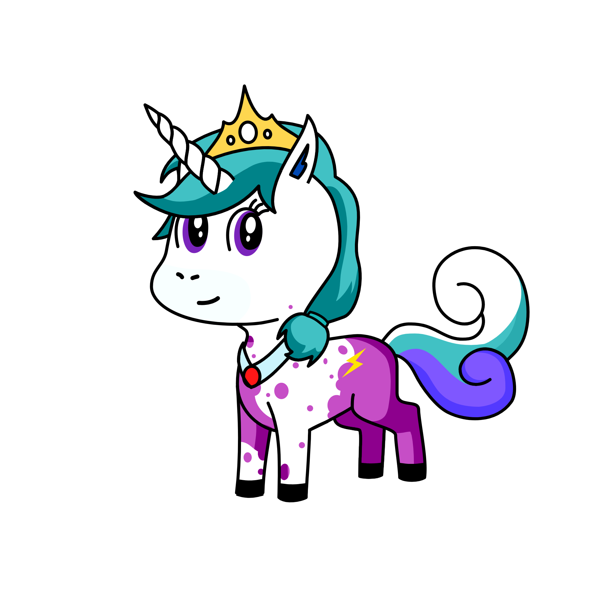 winter, the unicorn