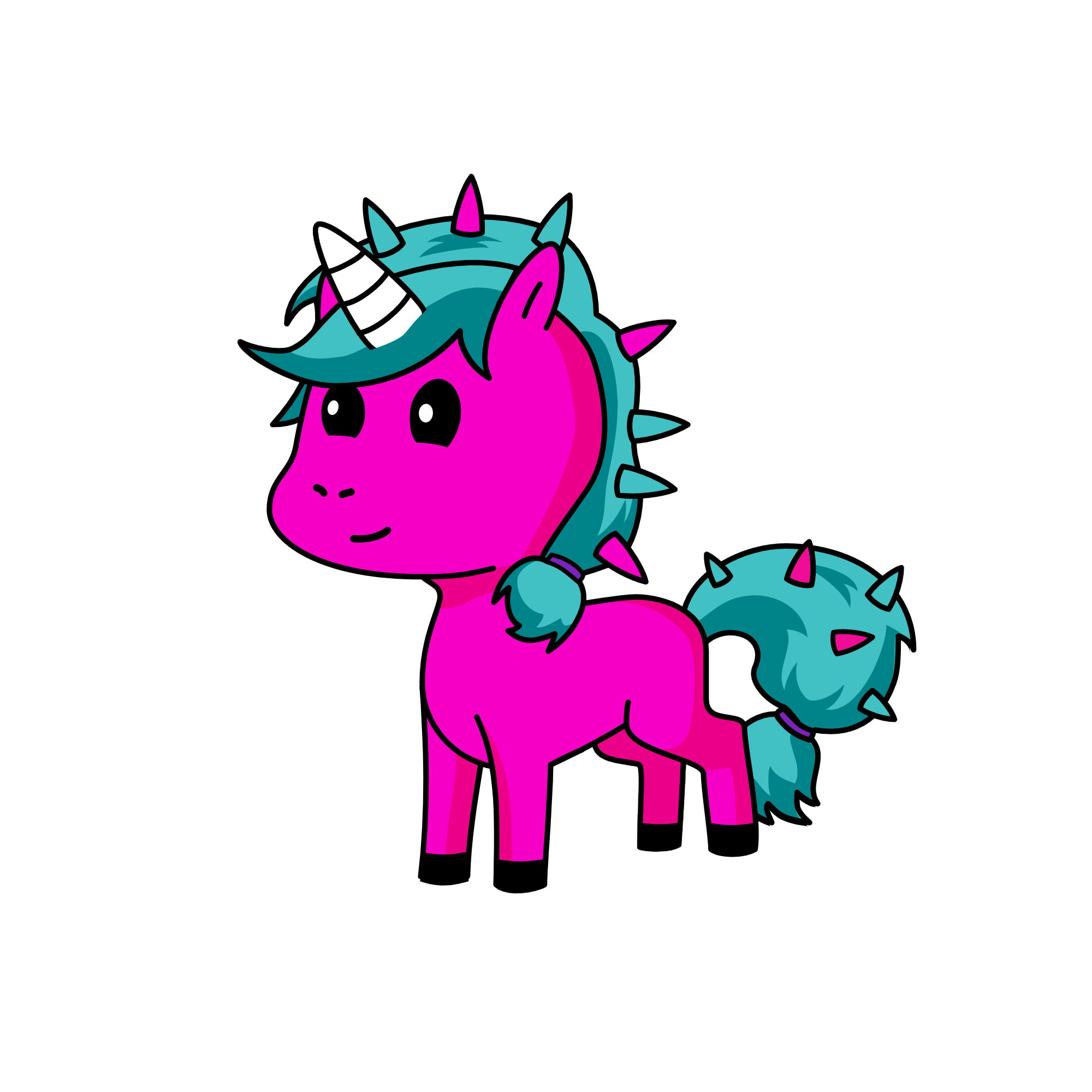 pink sunshine, the unicorn