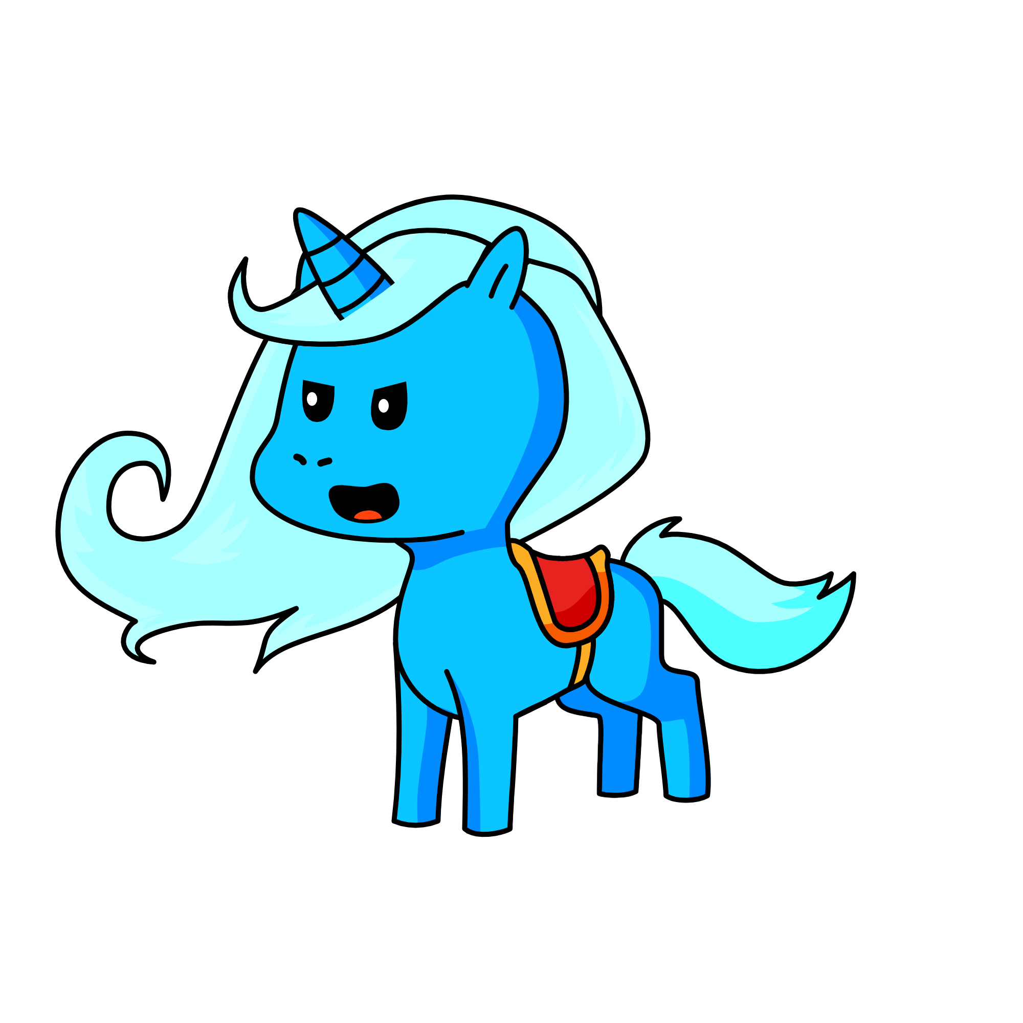 Trixie Lunamoon, the unicorn