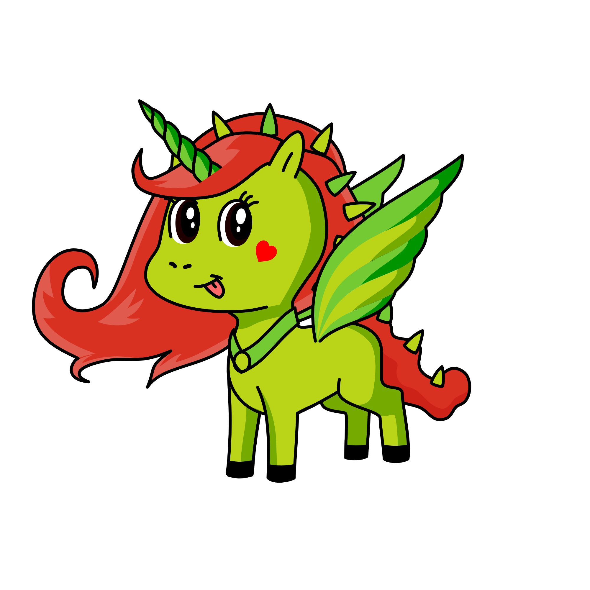 posion ivy, the unicorn