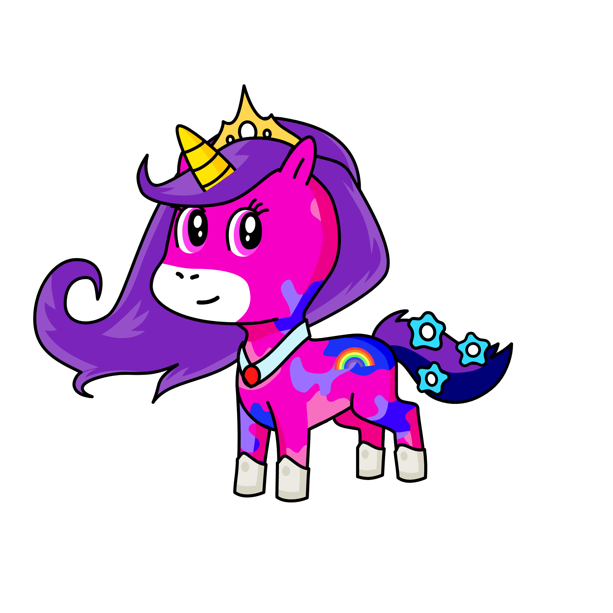 Molly and Daisy is famous, the unicorn