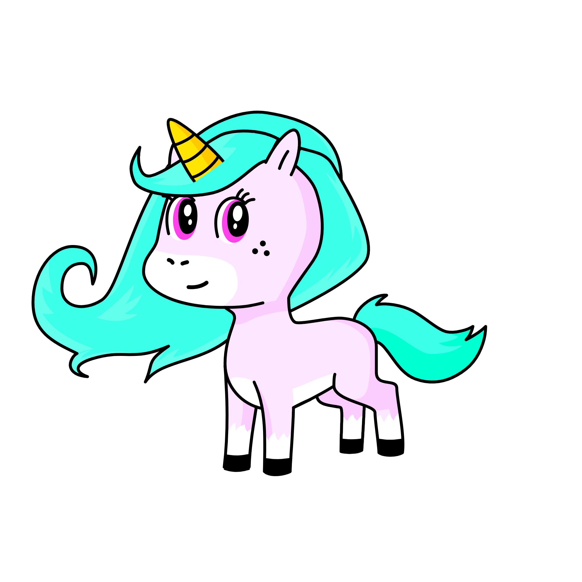 Queen Emma, the unicorn