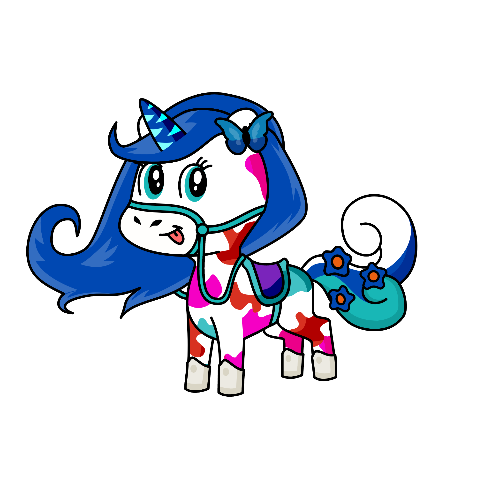 ocean rose, the unicorn