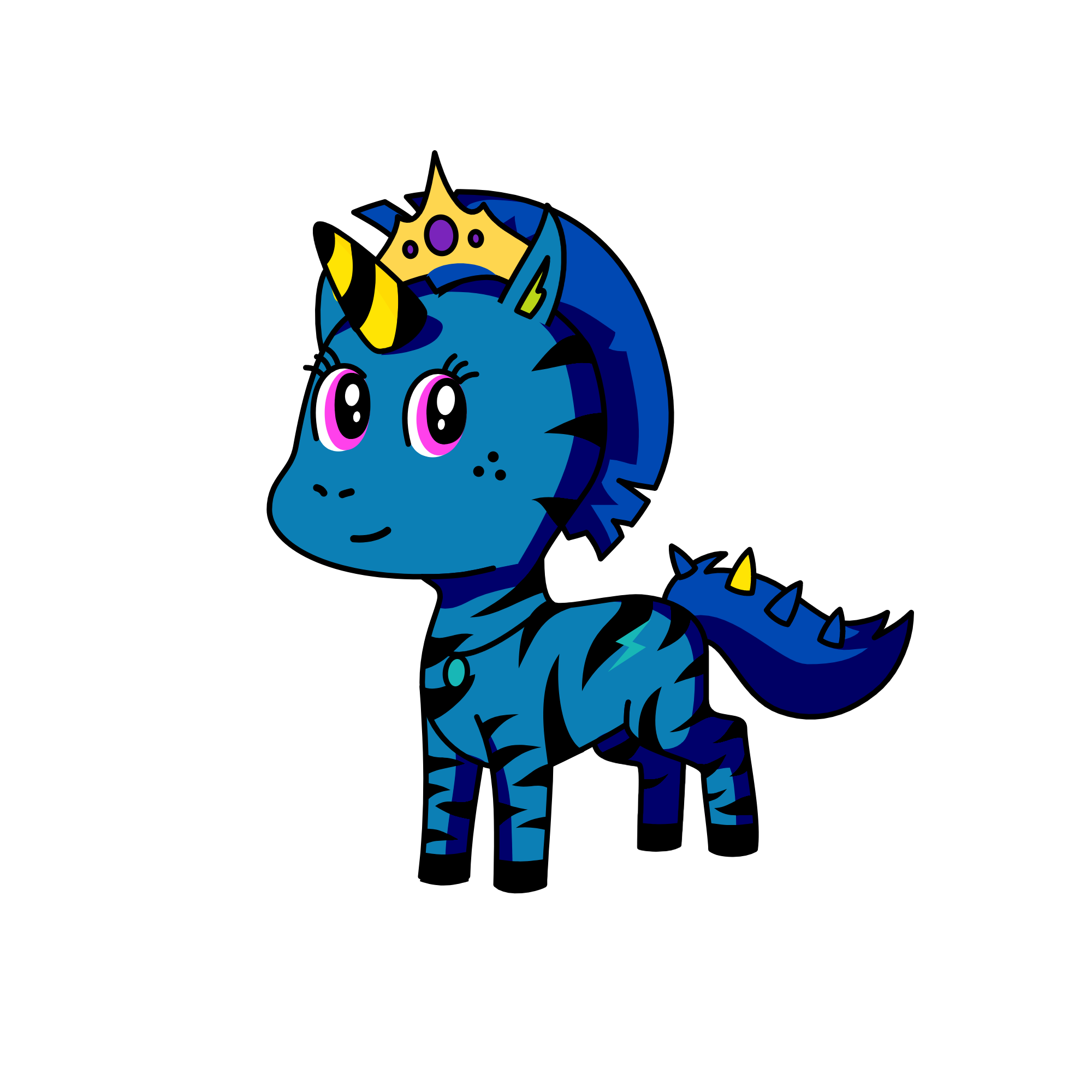 Midnight, the unicorn