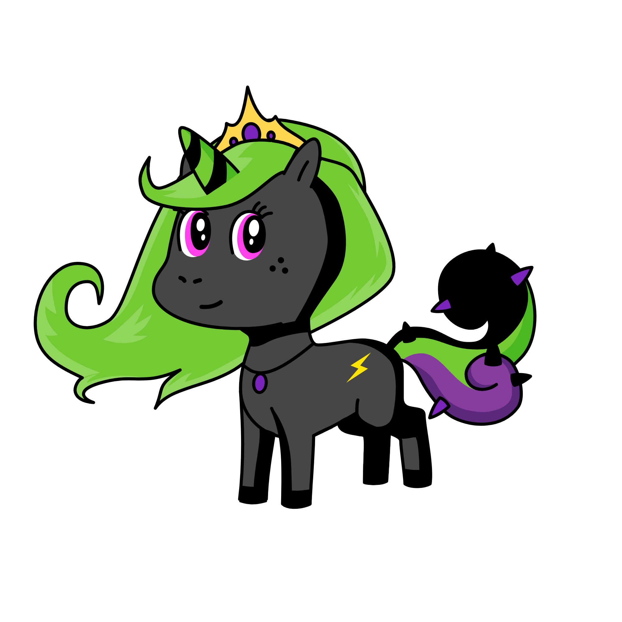 Wolvezombie, the unicorn