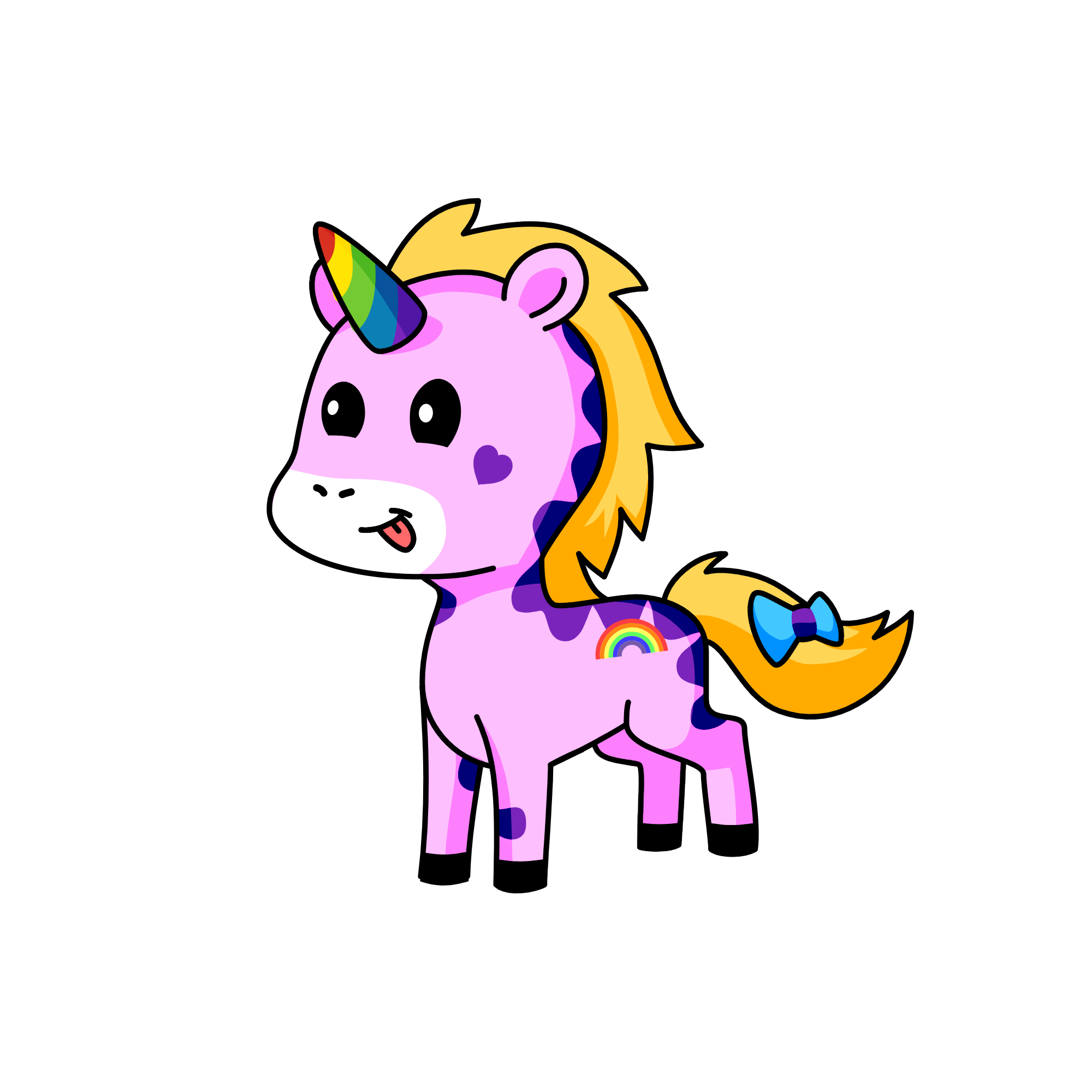 RAIMBOW, the unicorn