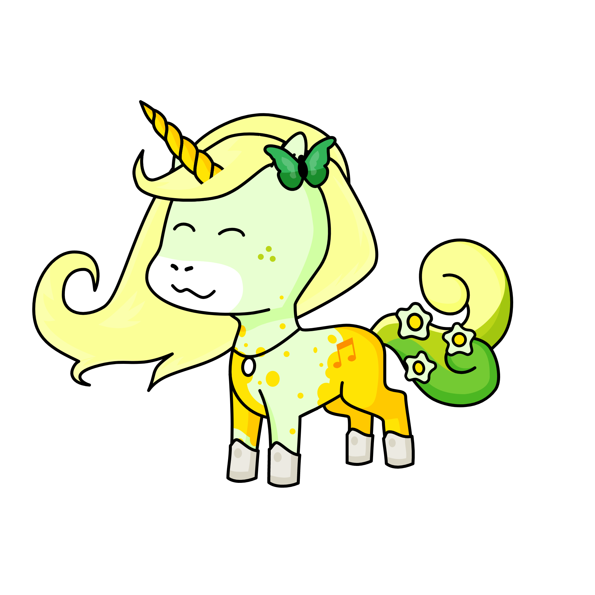 sunny, the unicorn