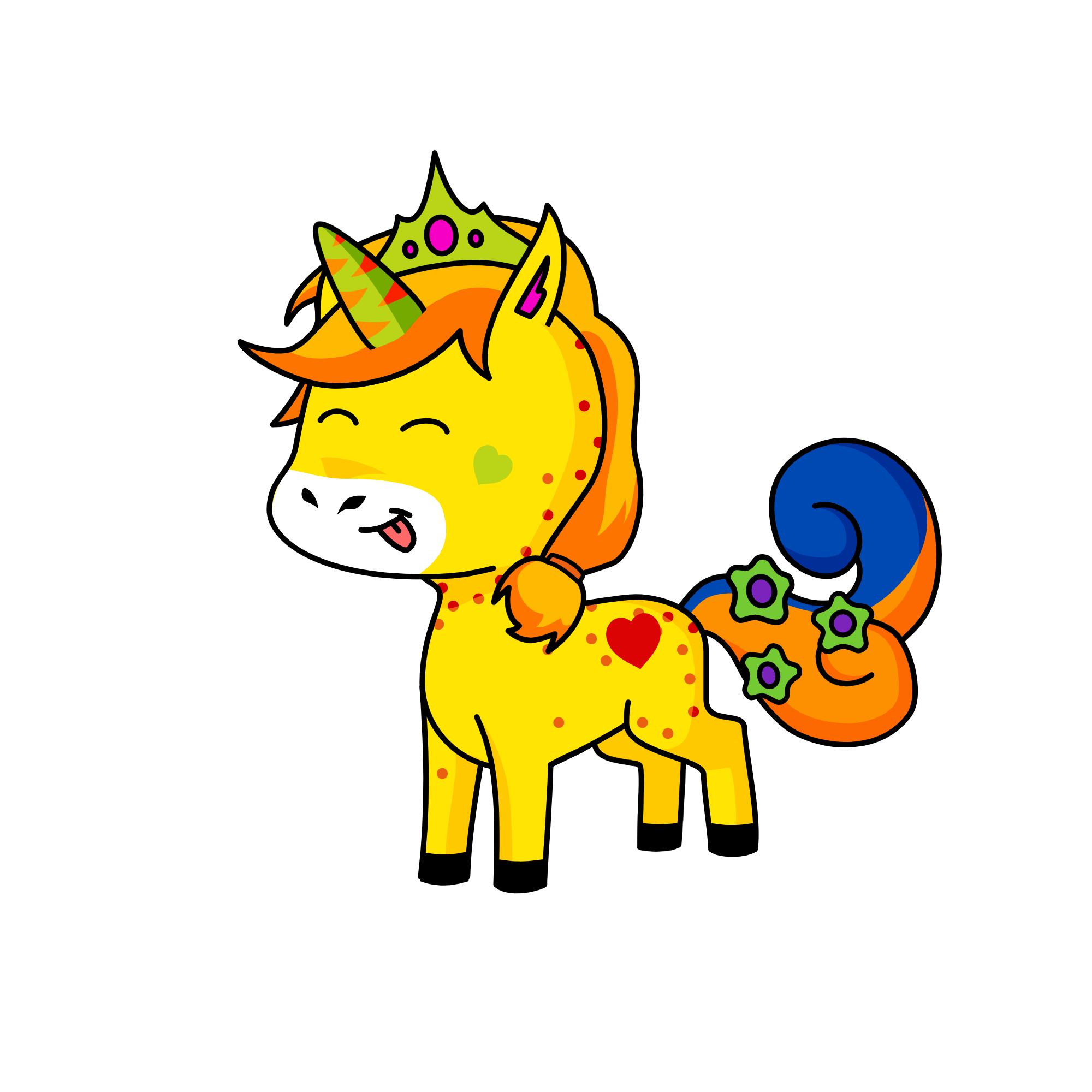 Viana, the unicorn