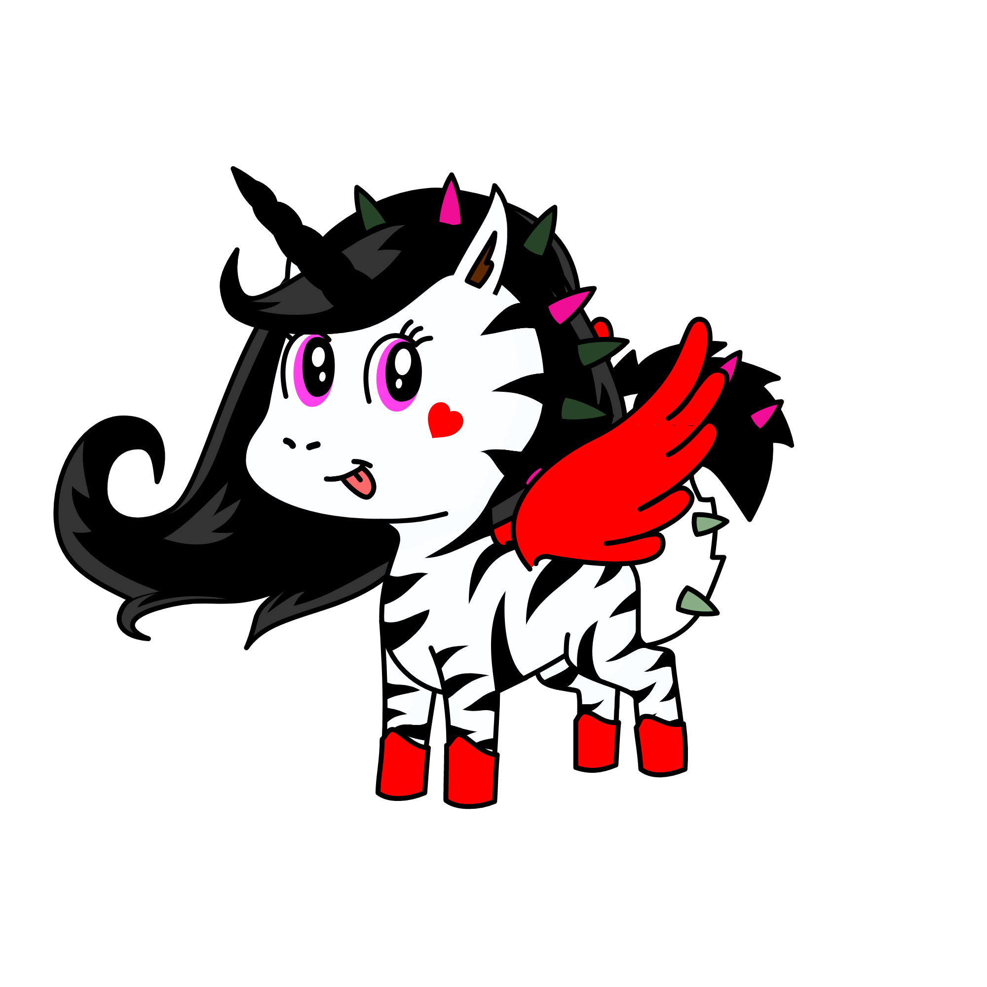 SkyUnicornUniverseZebra, the unicorn