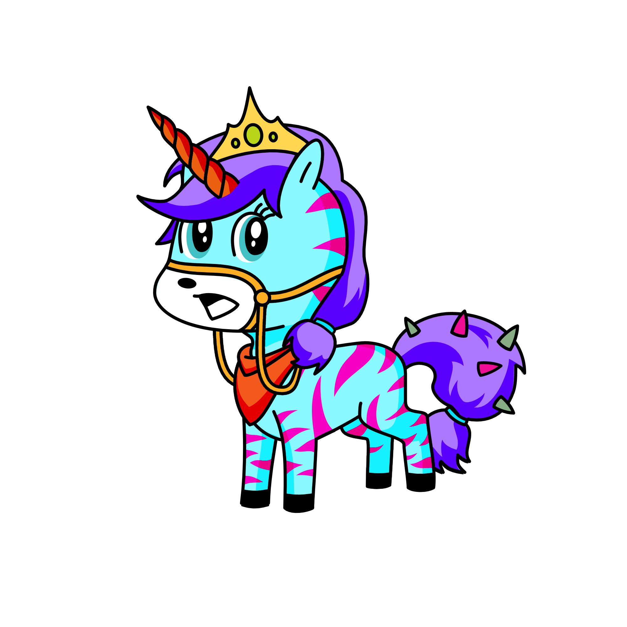 Bambi, the unicorn