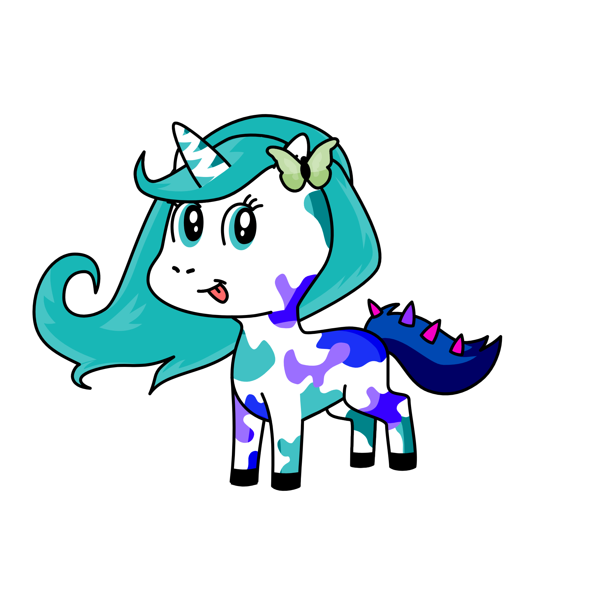 icy, the unicorn