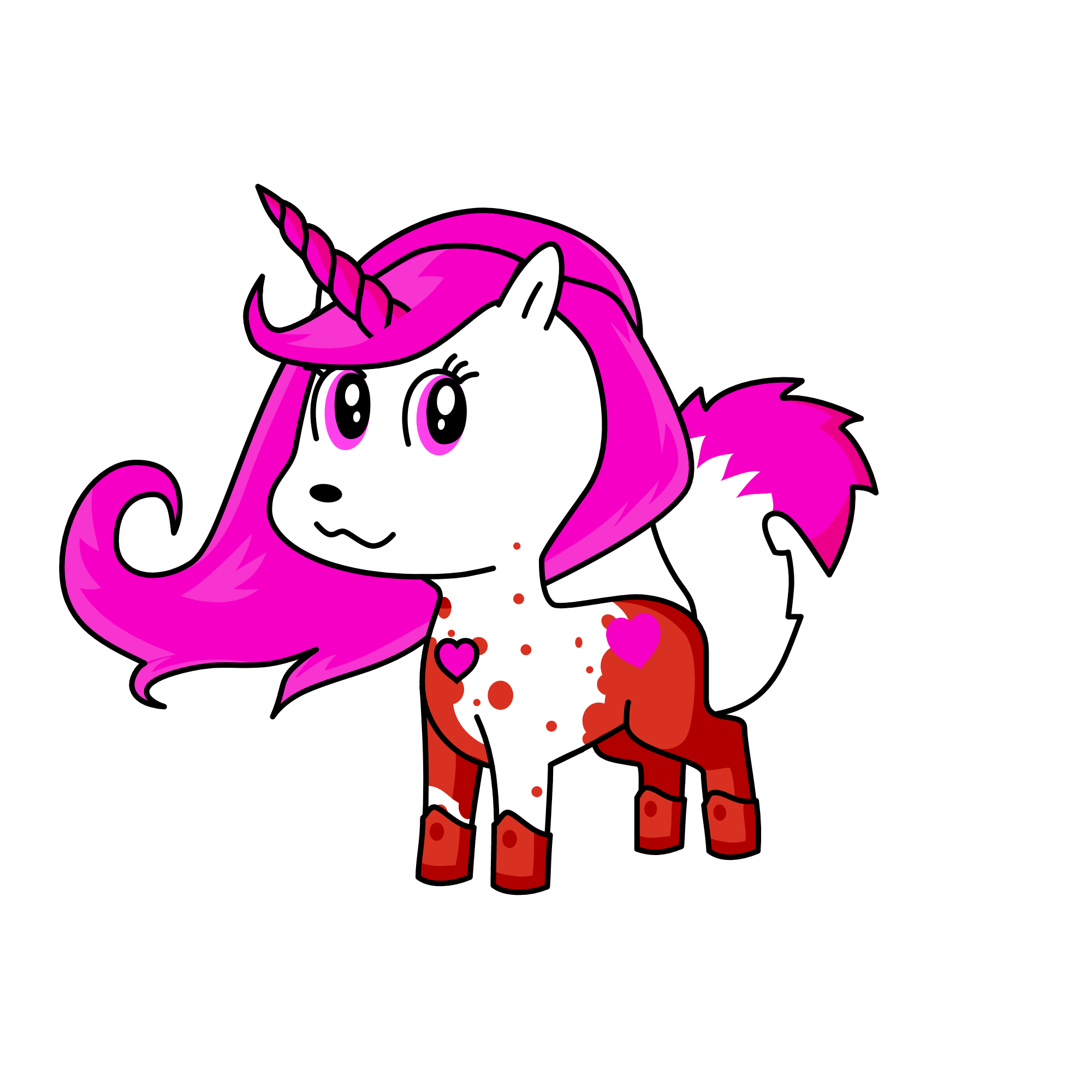 mangle, the unicorn