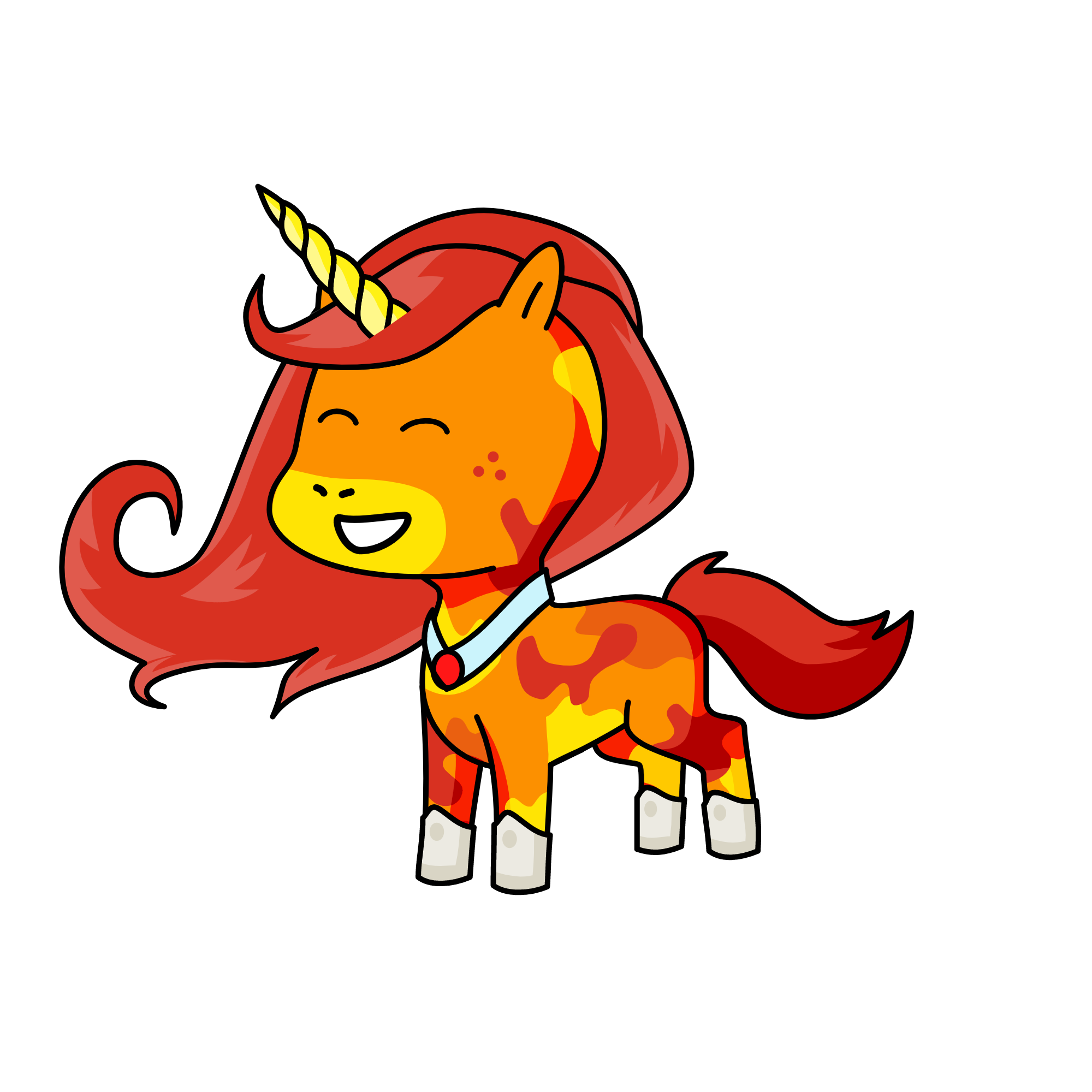 Blaze, the unicorn