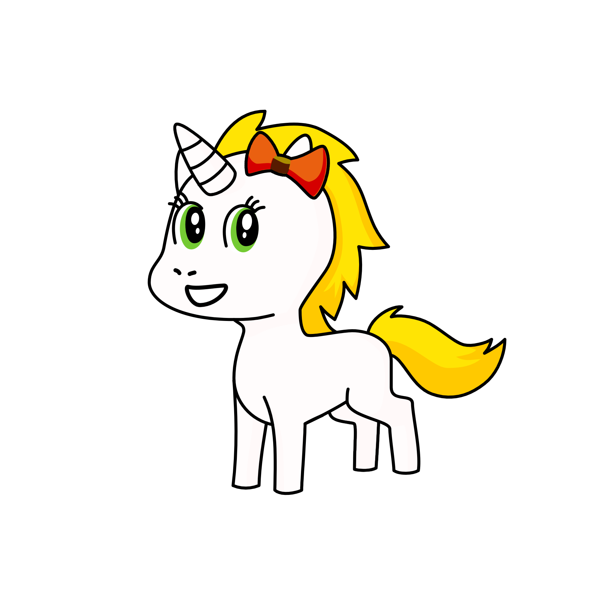 Caramel Apple, the unicorn
