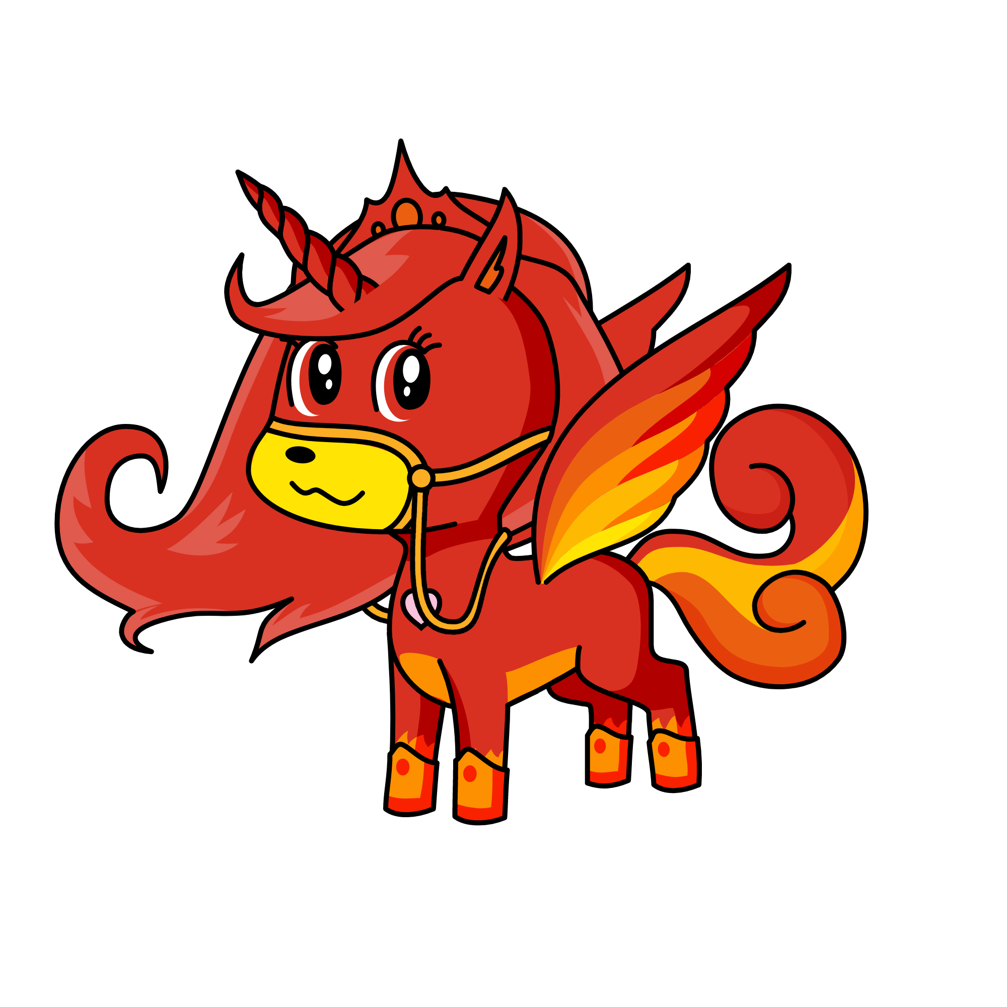 Fireball, the unicorn