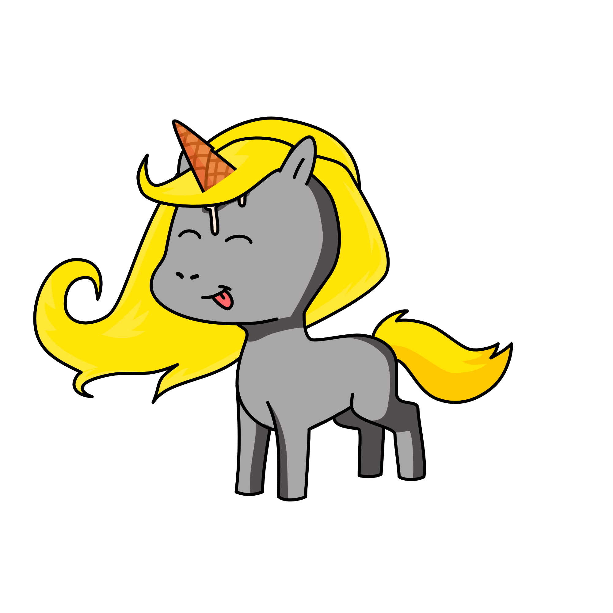 Derpy Whooves, the unicorn