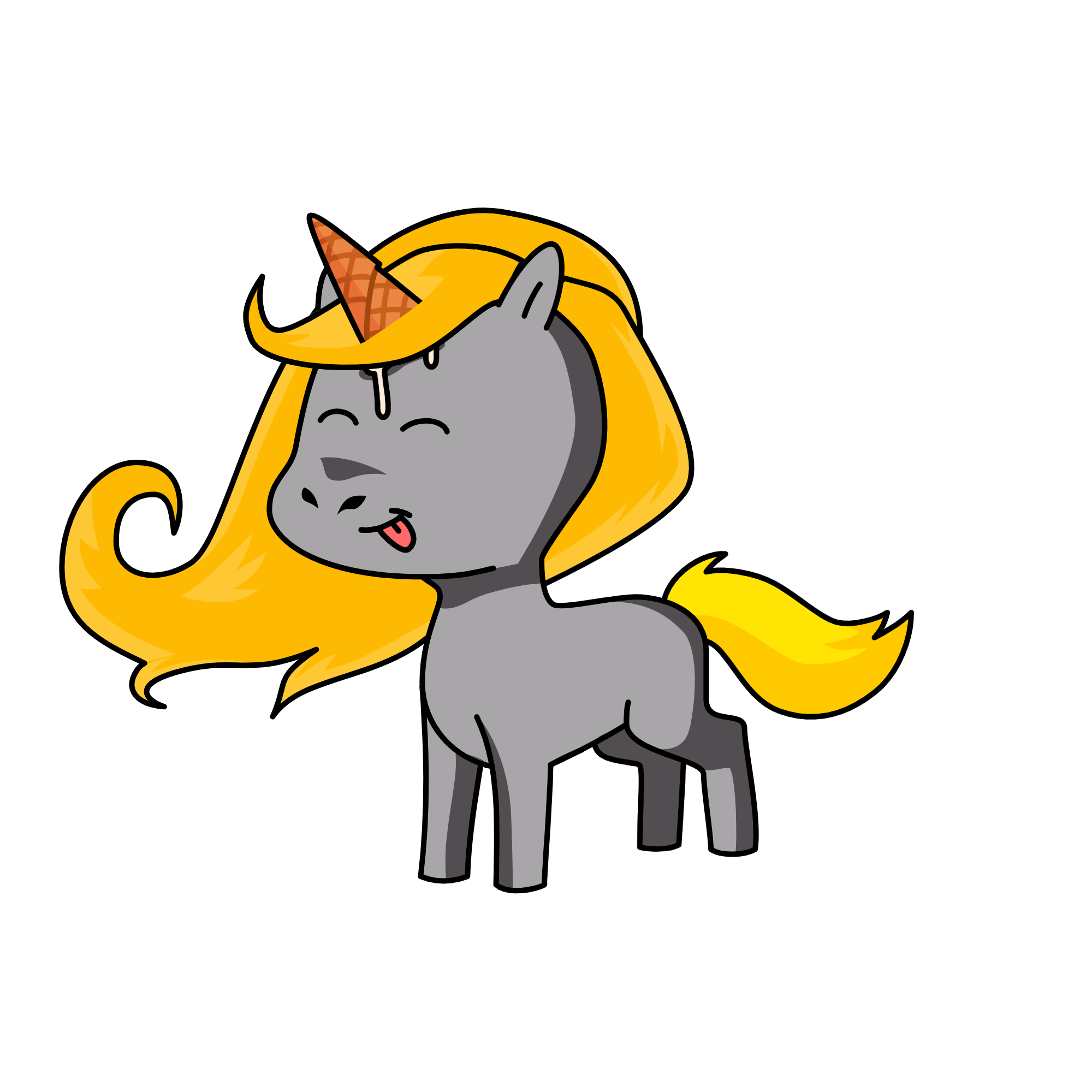 Derpy Whooves, the unicorn