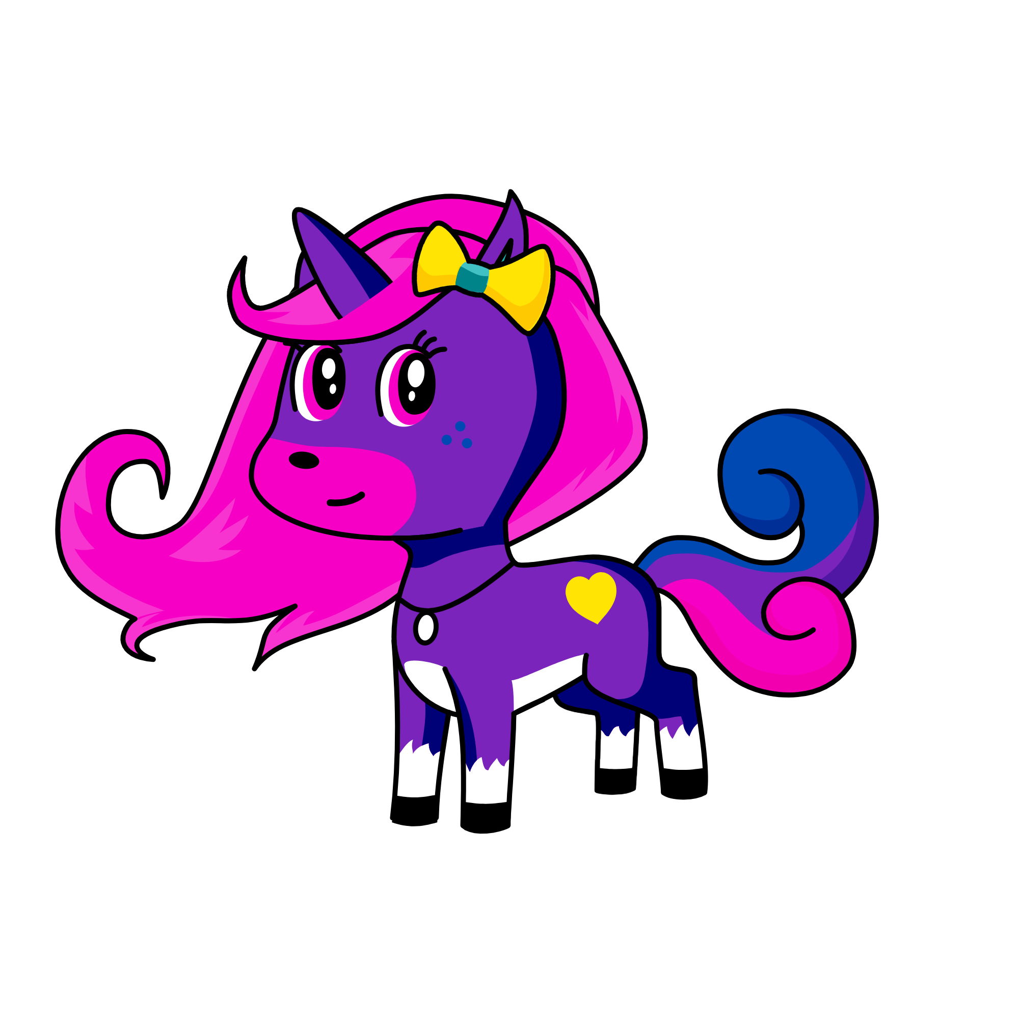 GlimmerlyTastic, the unicorn
