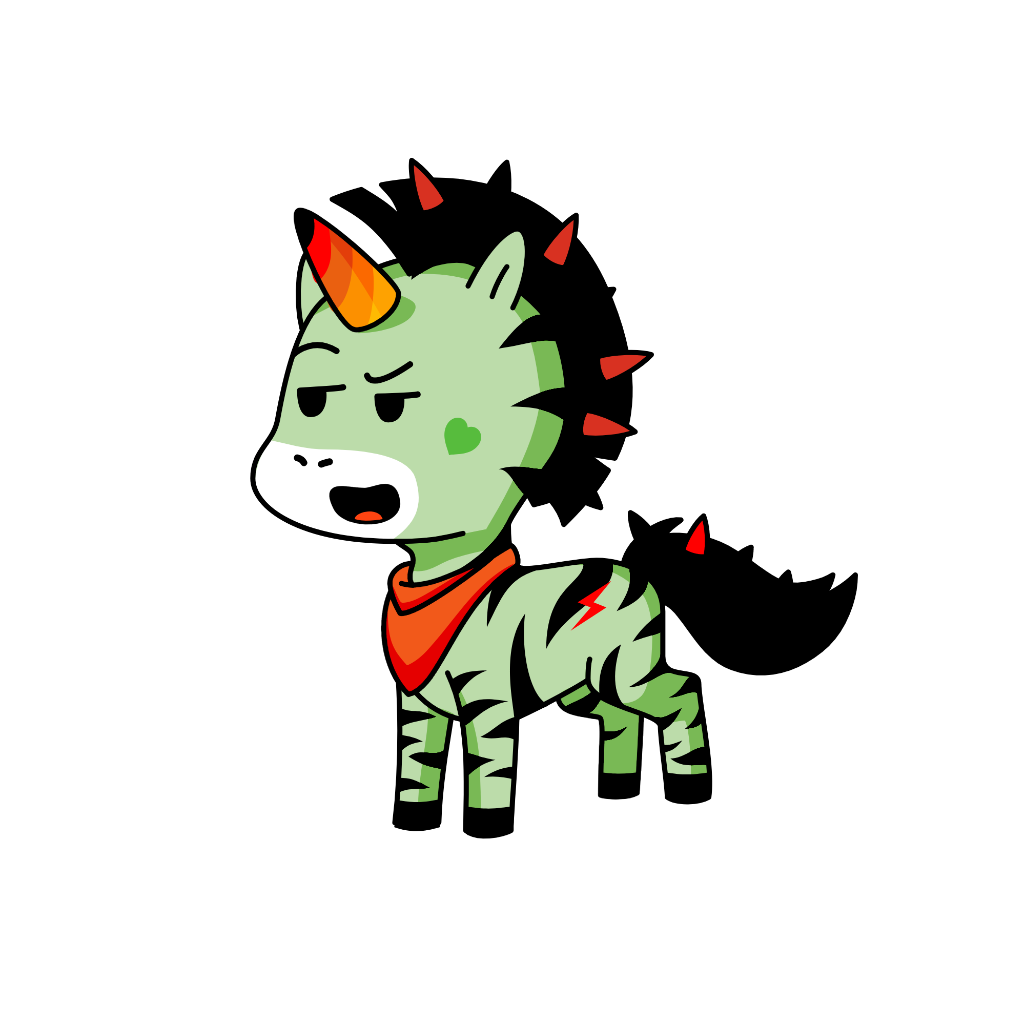 devil, the unicorn