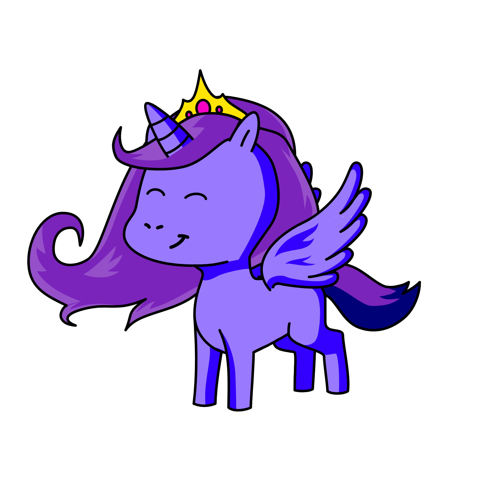 Princess Twilight Sparkle, the unicorn