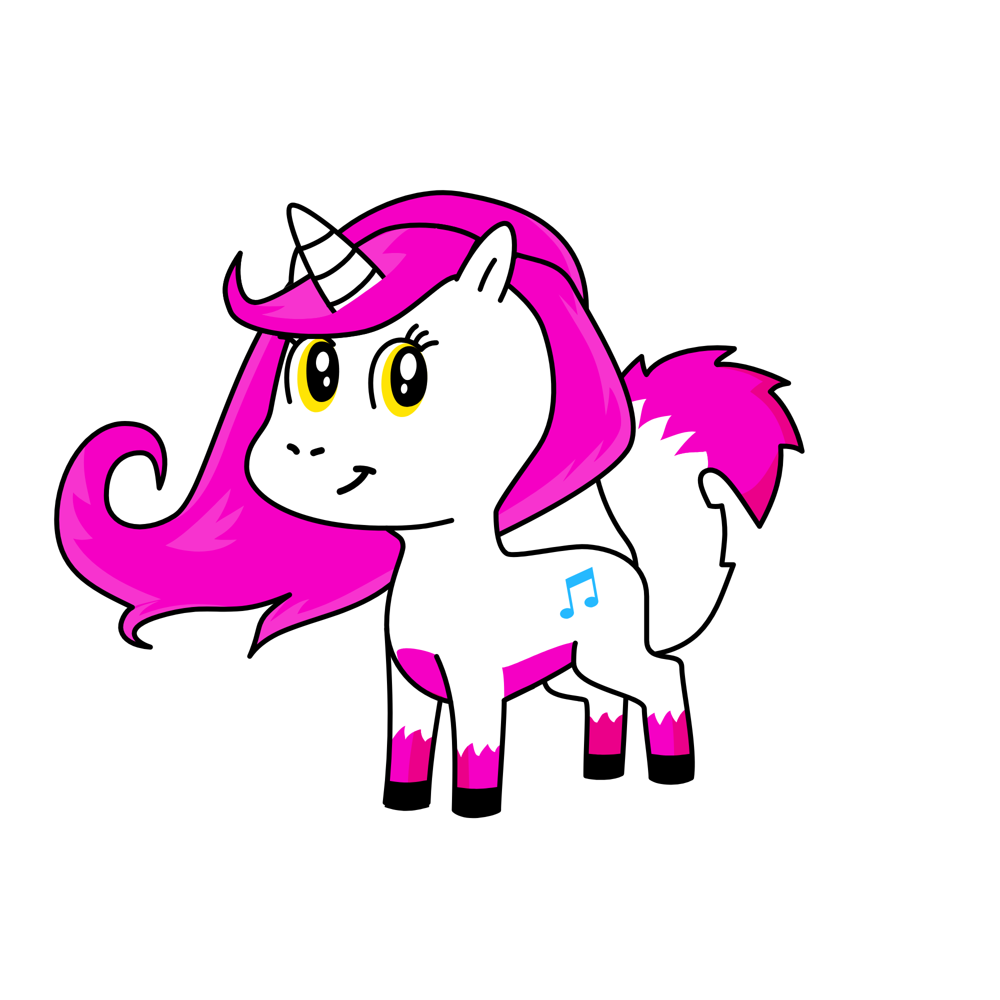 fumtime foxy, the unicorn