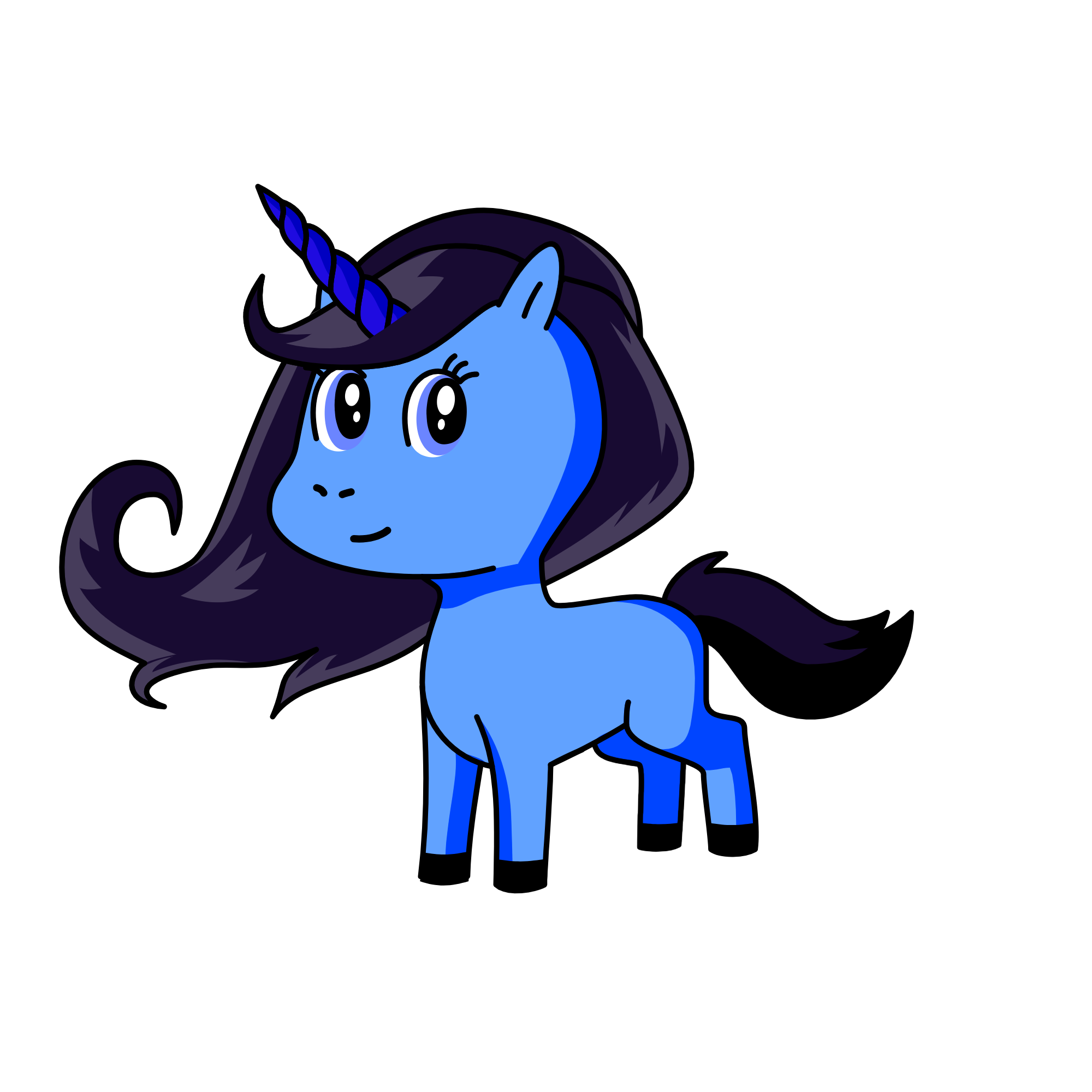 Luna, the unicorn