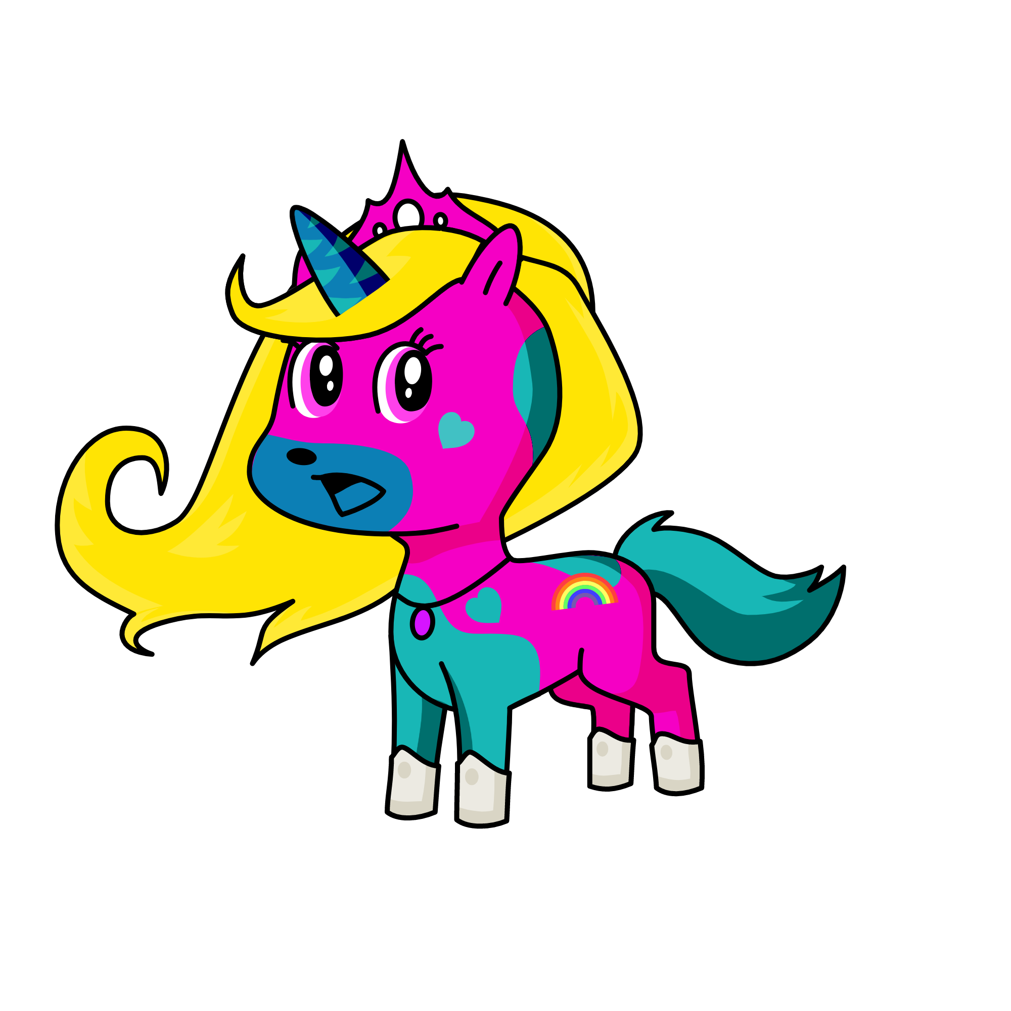 lovely pirness, the unicorn