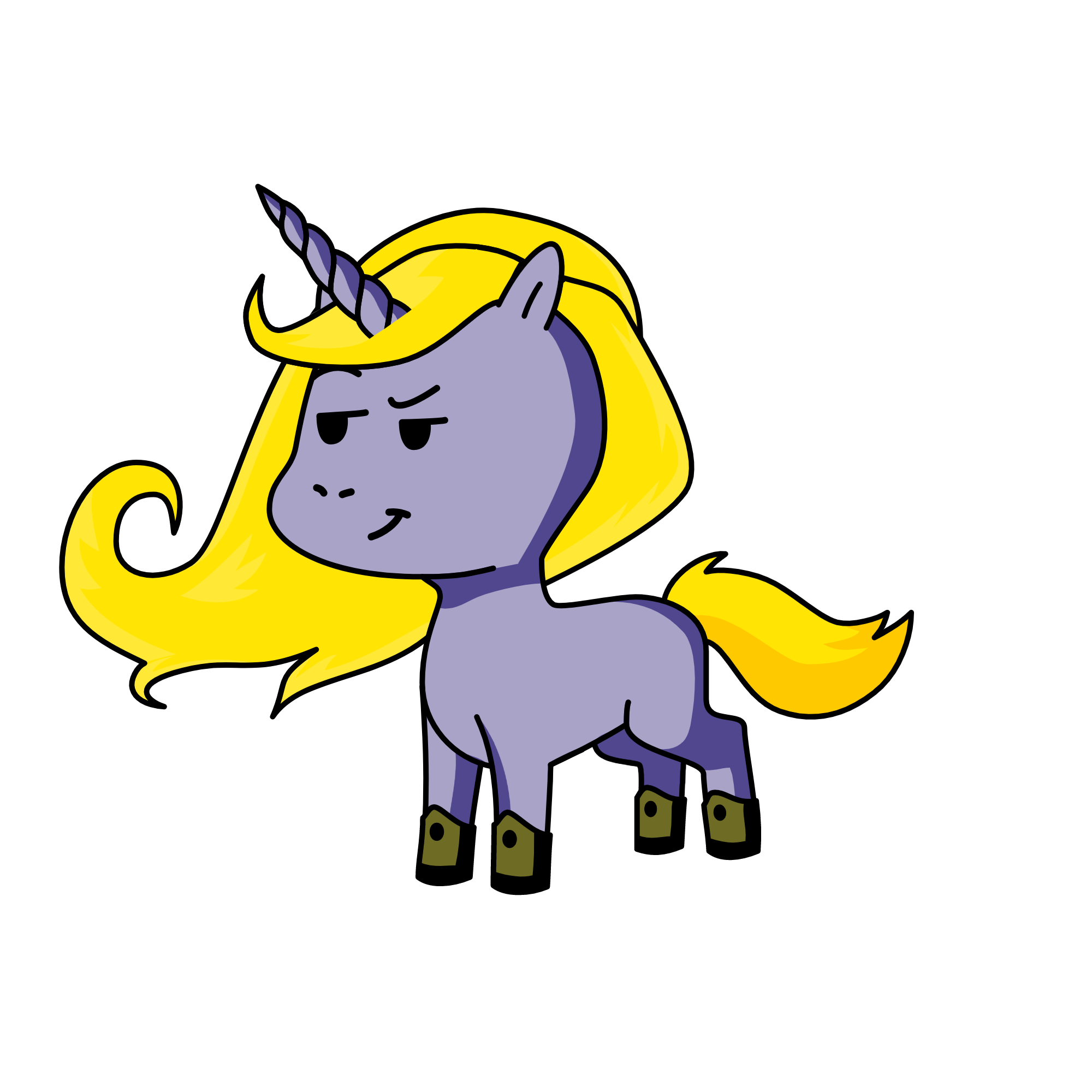 Athena, the unicorn