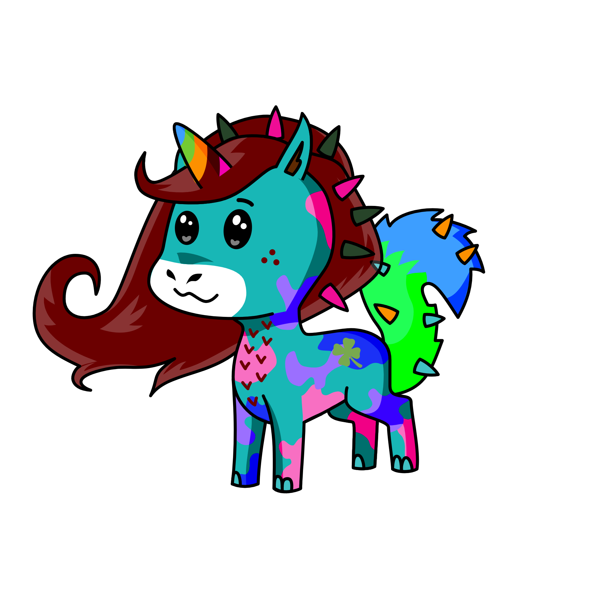 Frazle, the unicorn