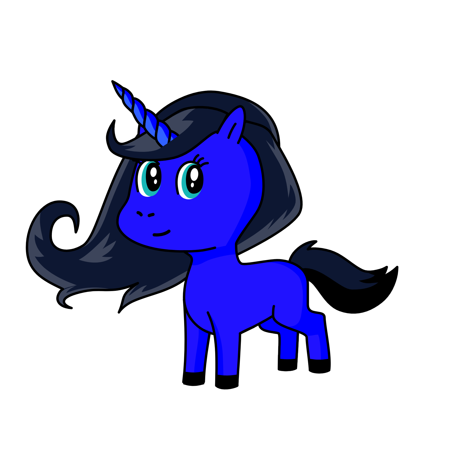 Luna, the unicorn