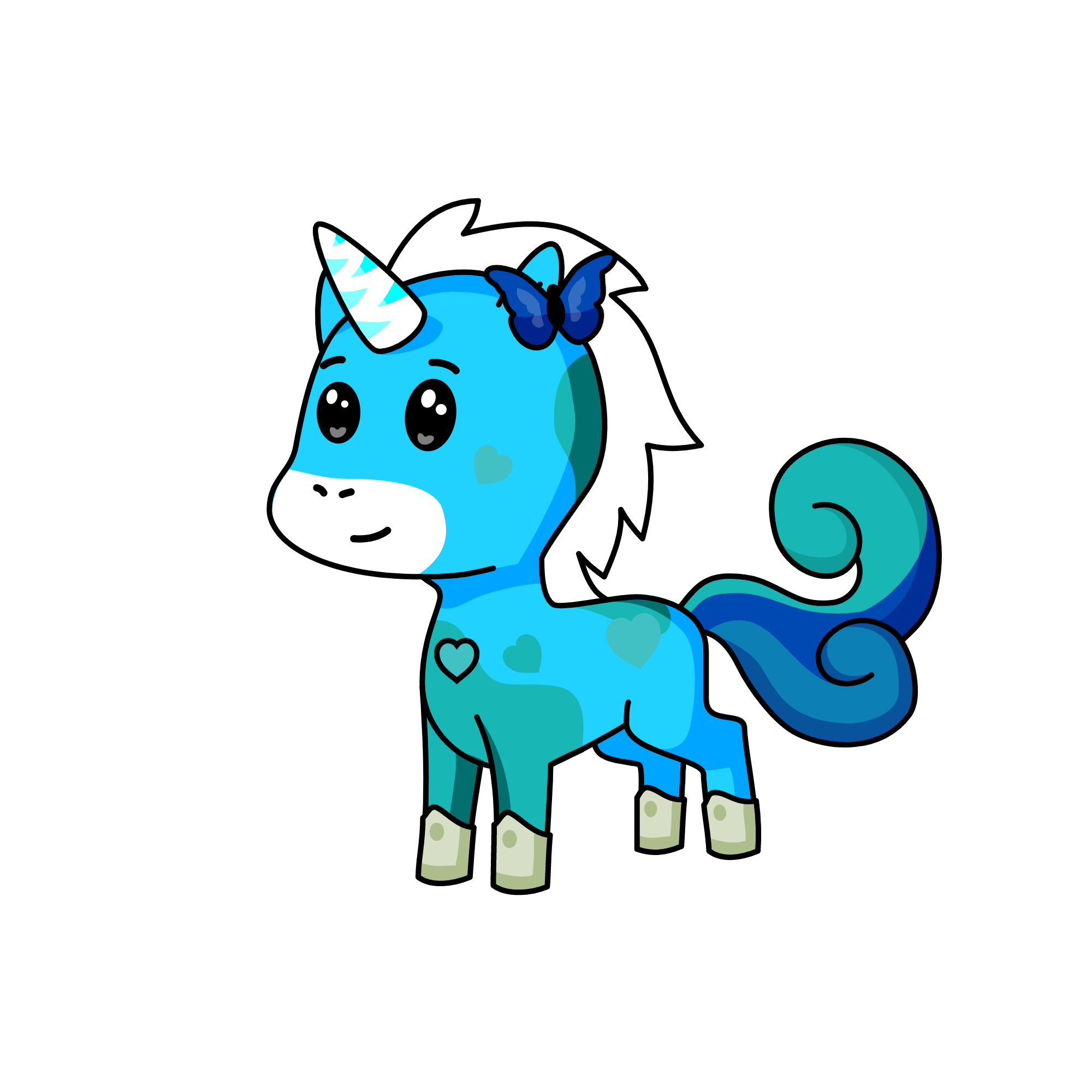 Rose, the unicorn