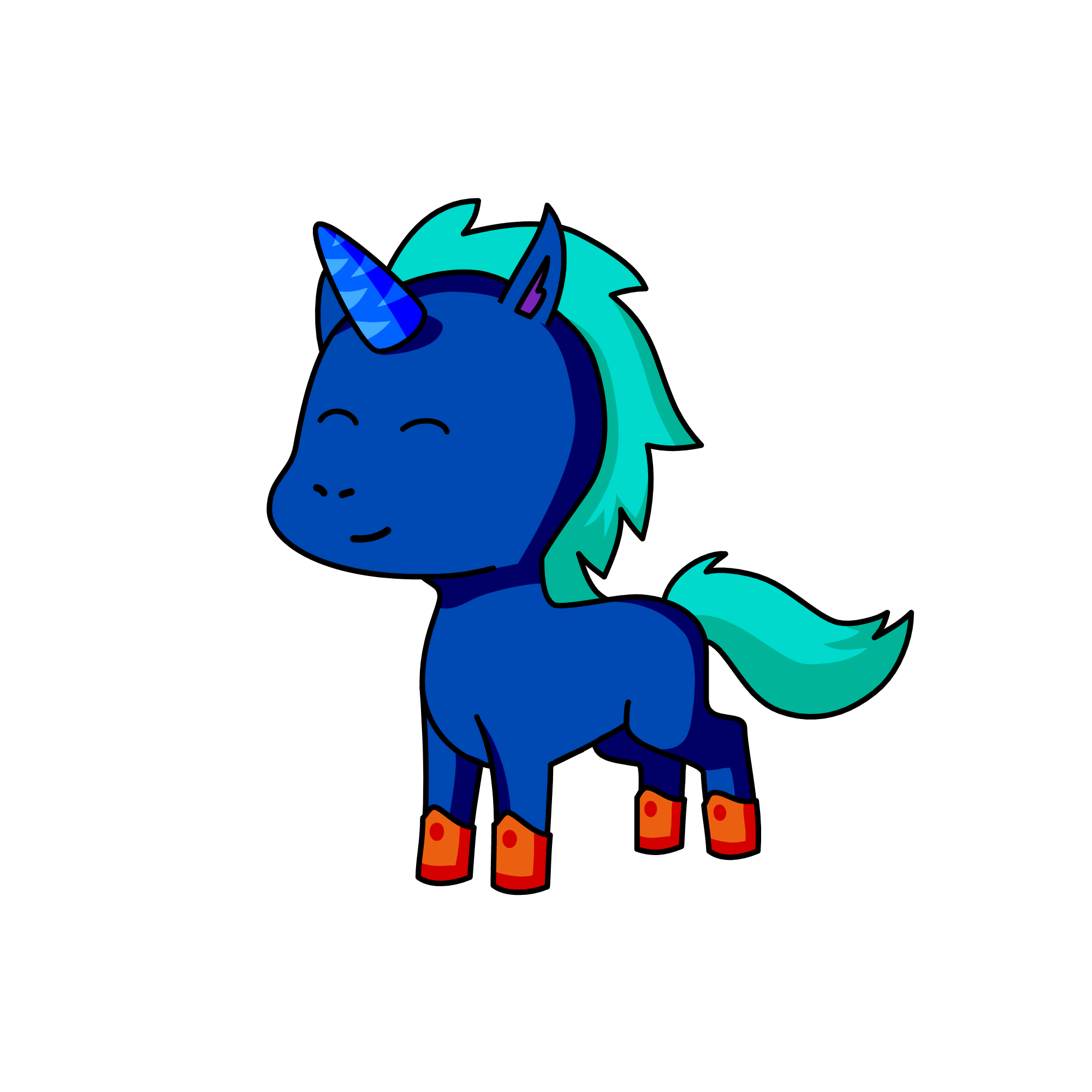 Poseidon, the unicorn