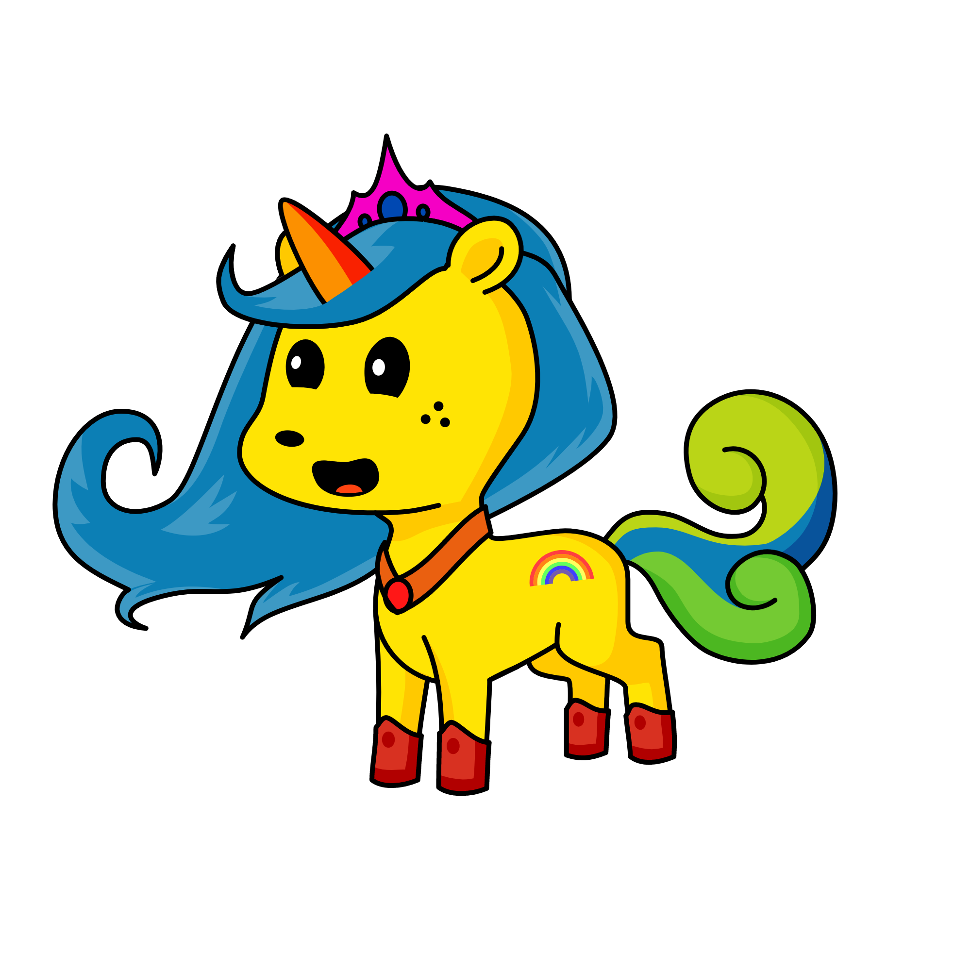 Princess Celestila, the unicorn