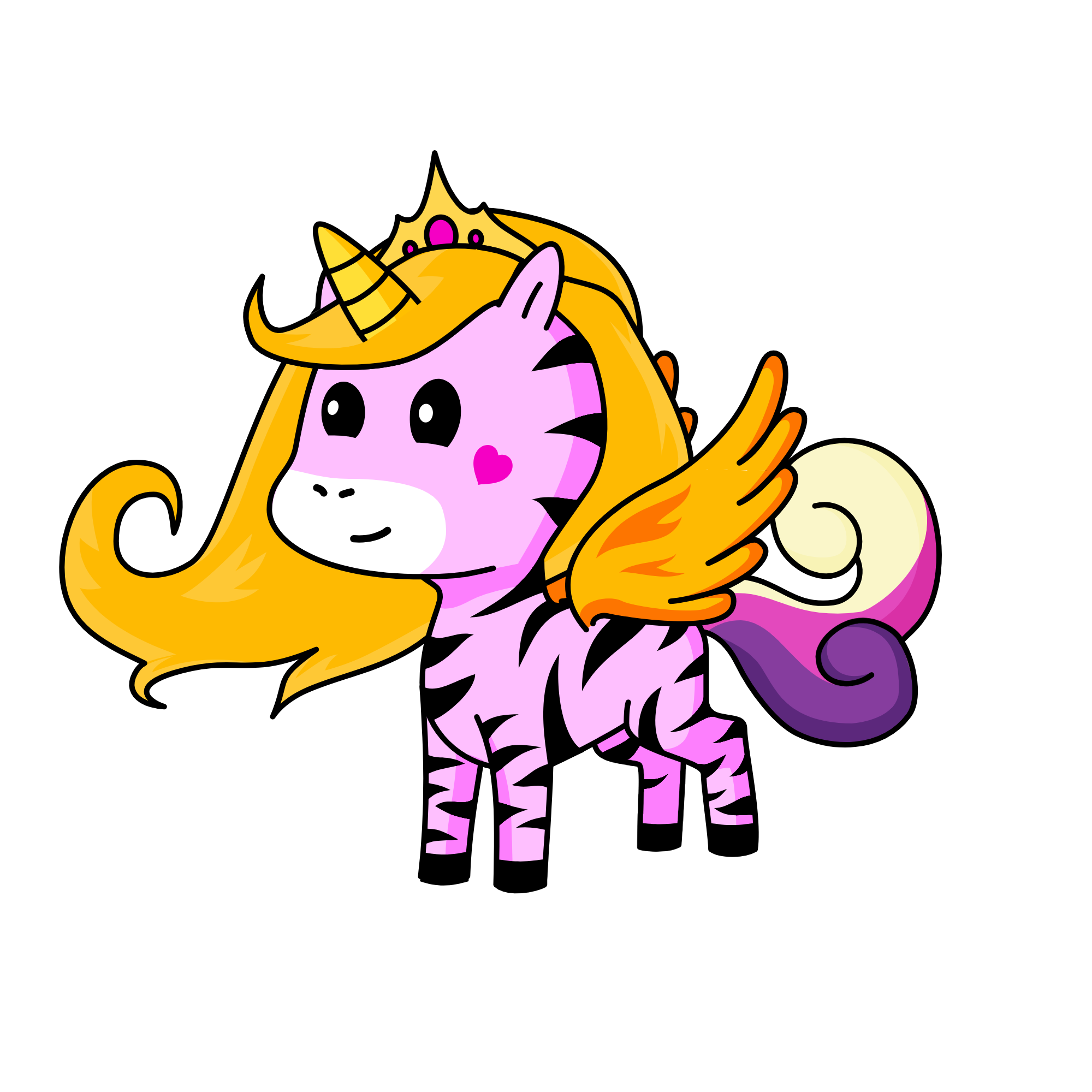 Princess SunLight, the unicorn