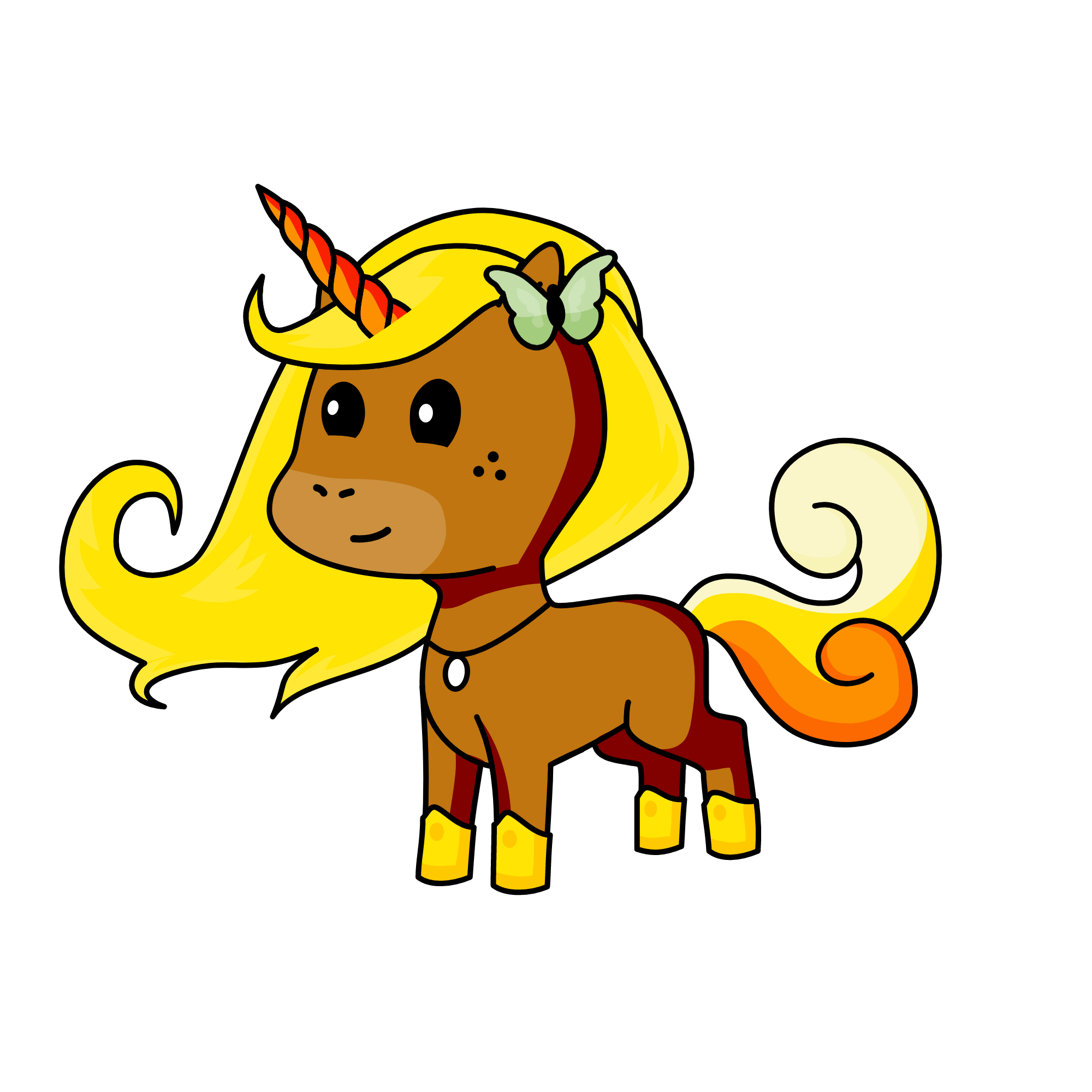 night, the unicorn