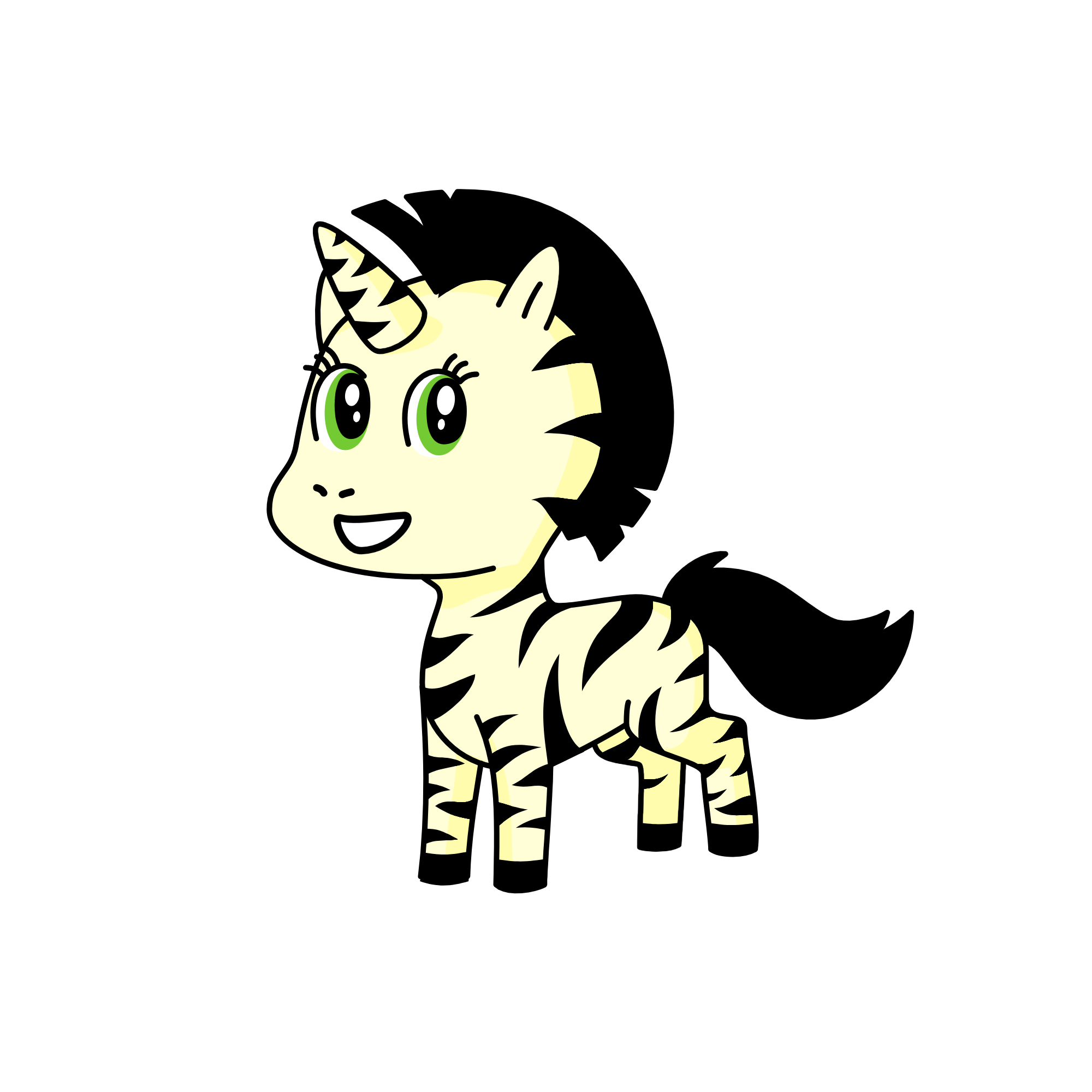 Zebracorn, the unicorn