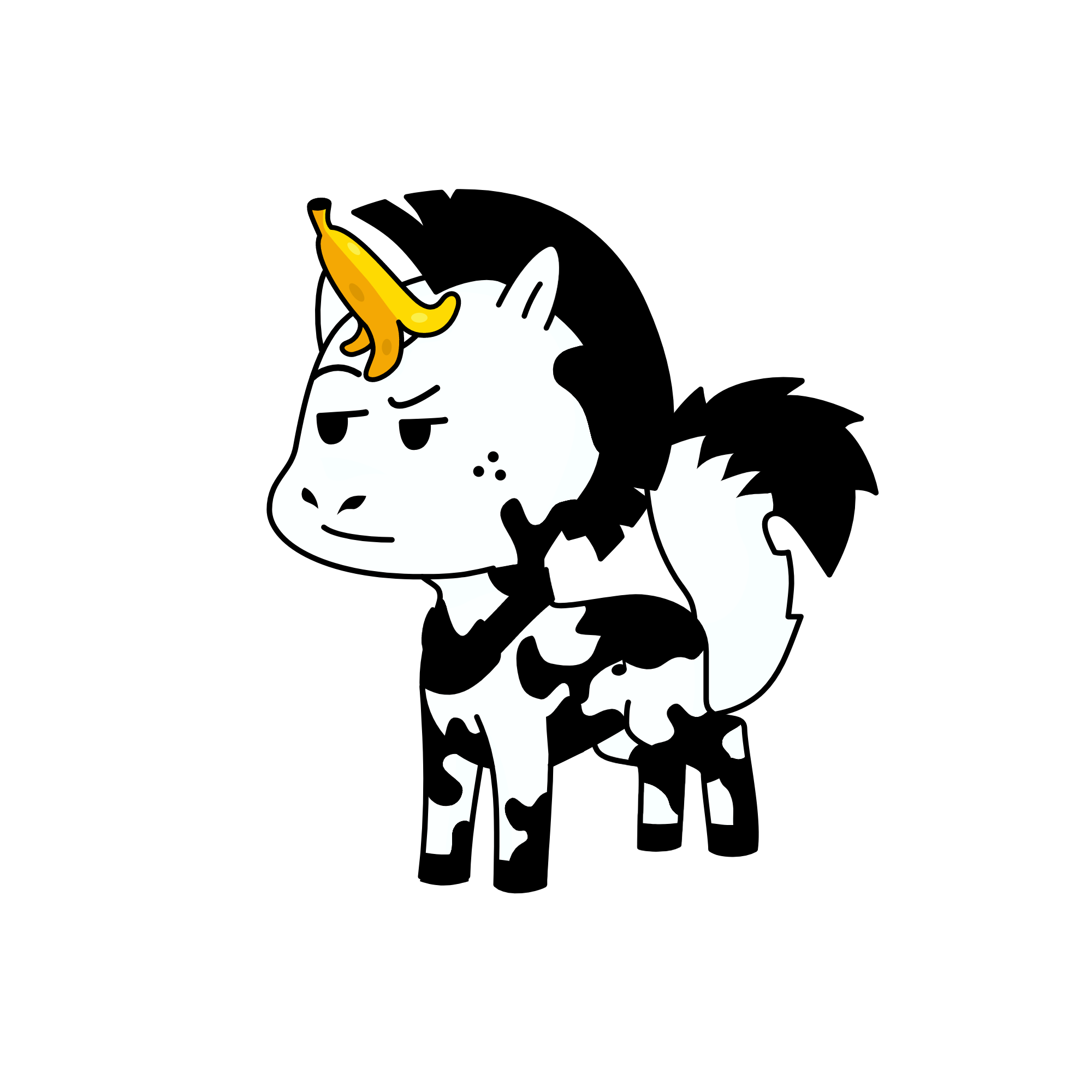 Im just a cow :/, the unicorn
