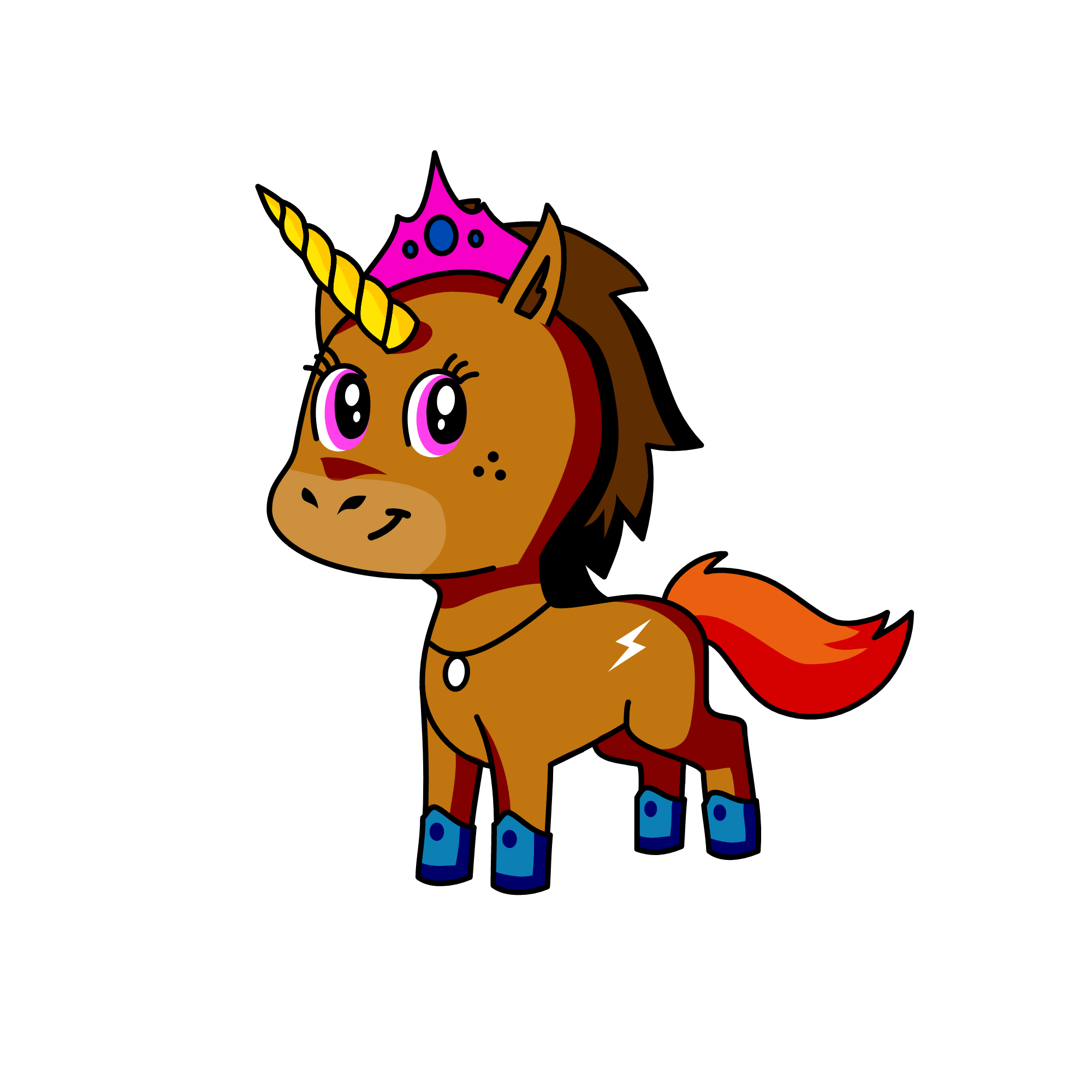 Diana, the unicorn