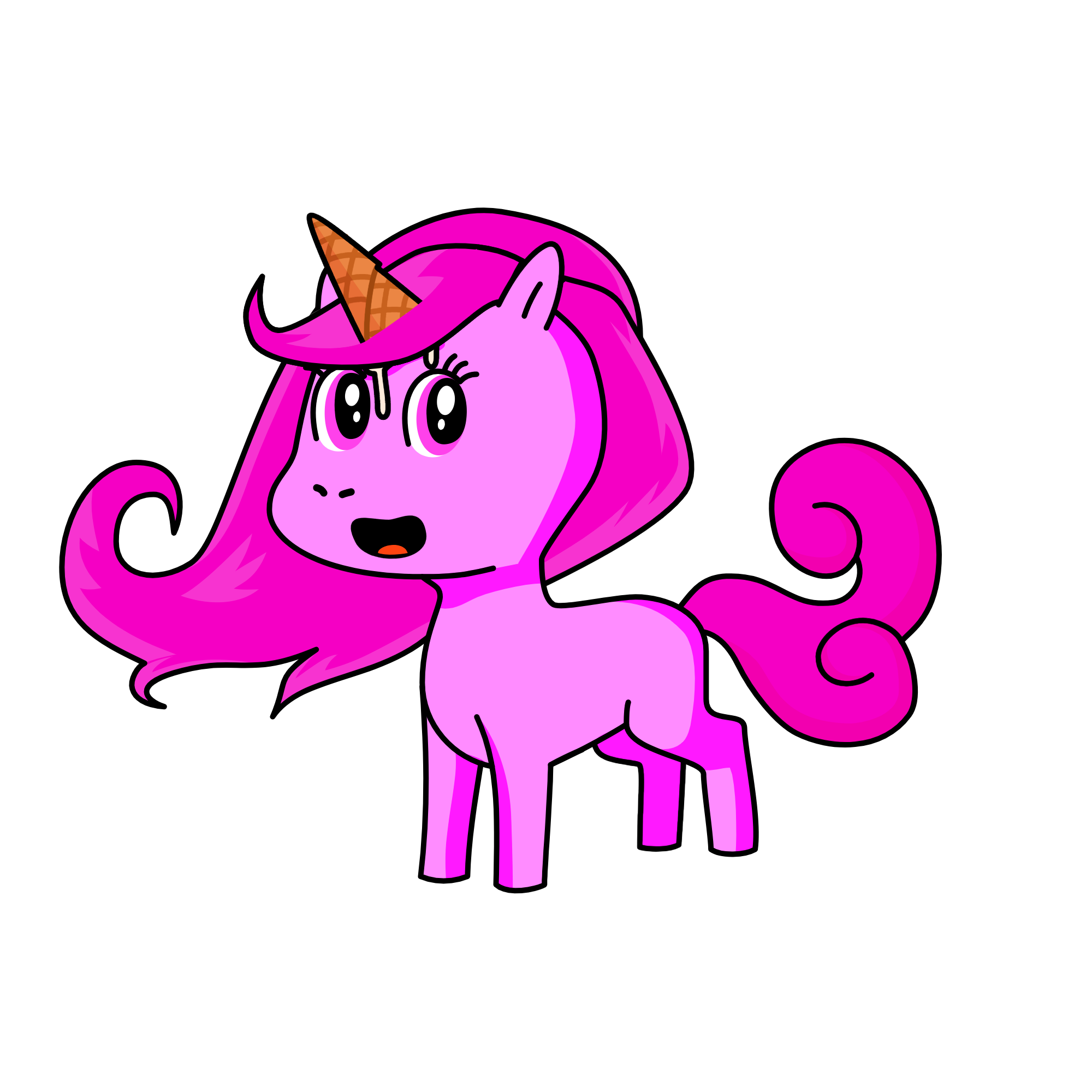 Pinkie Pie, the unicorn