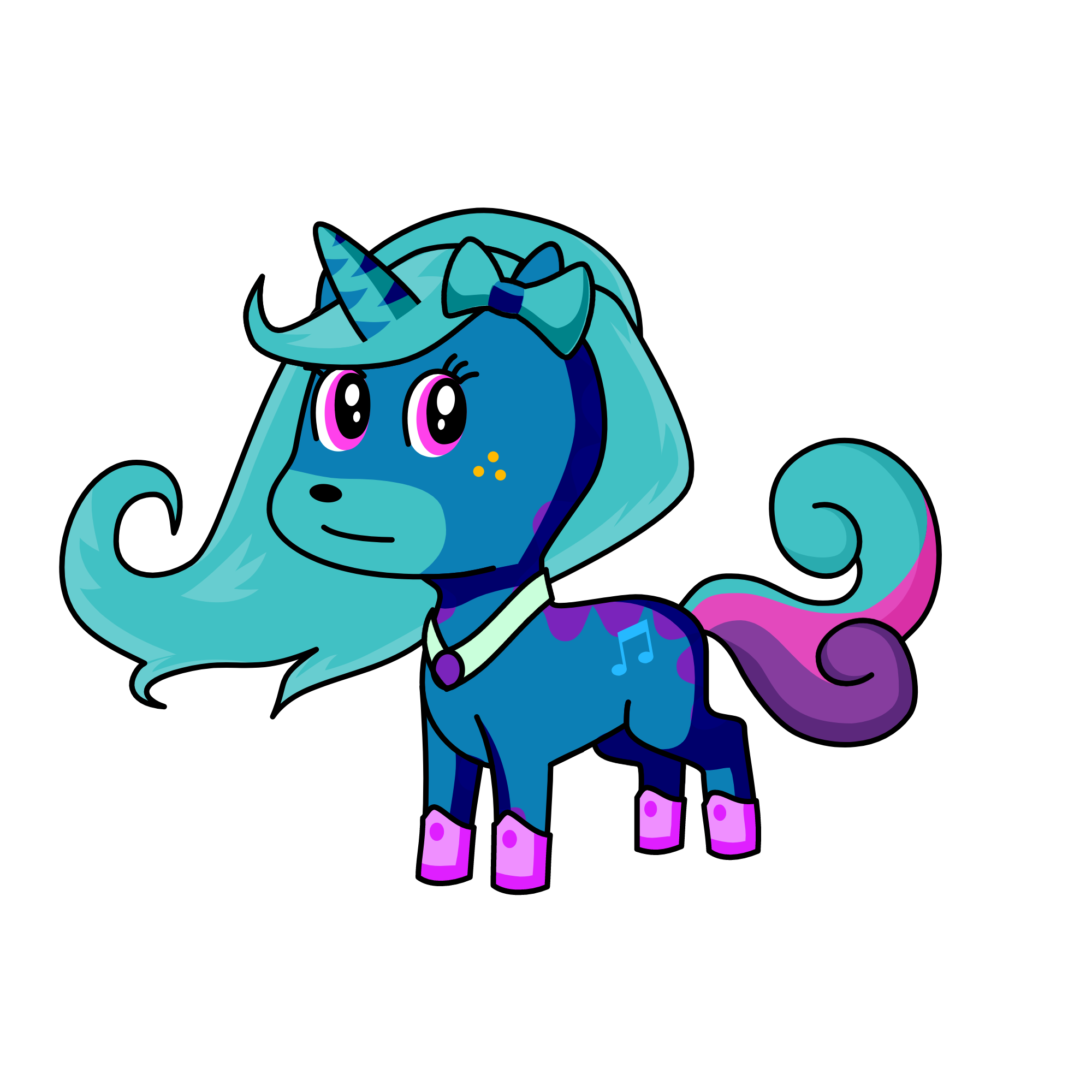 Magic, the unicorn
