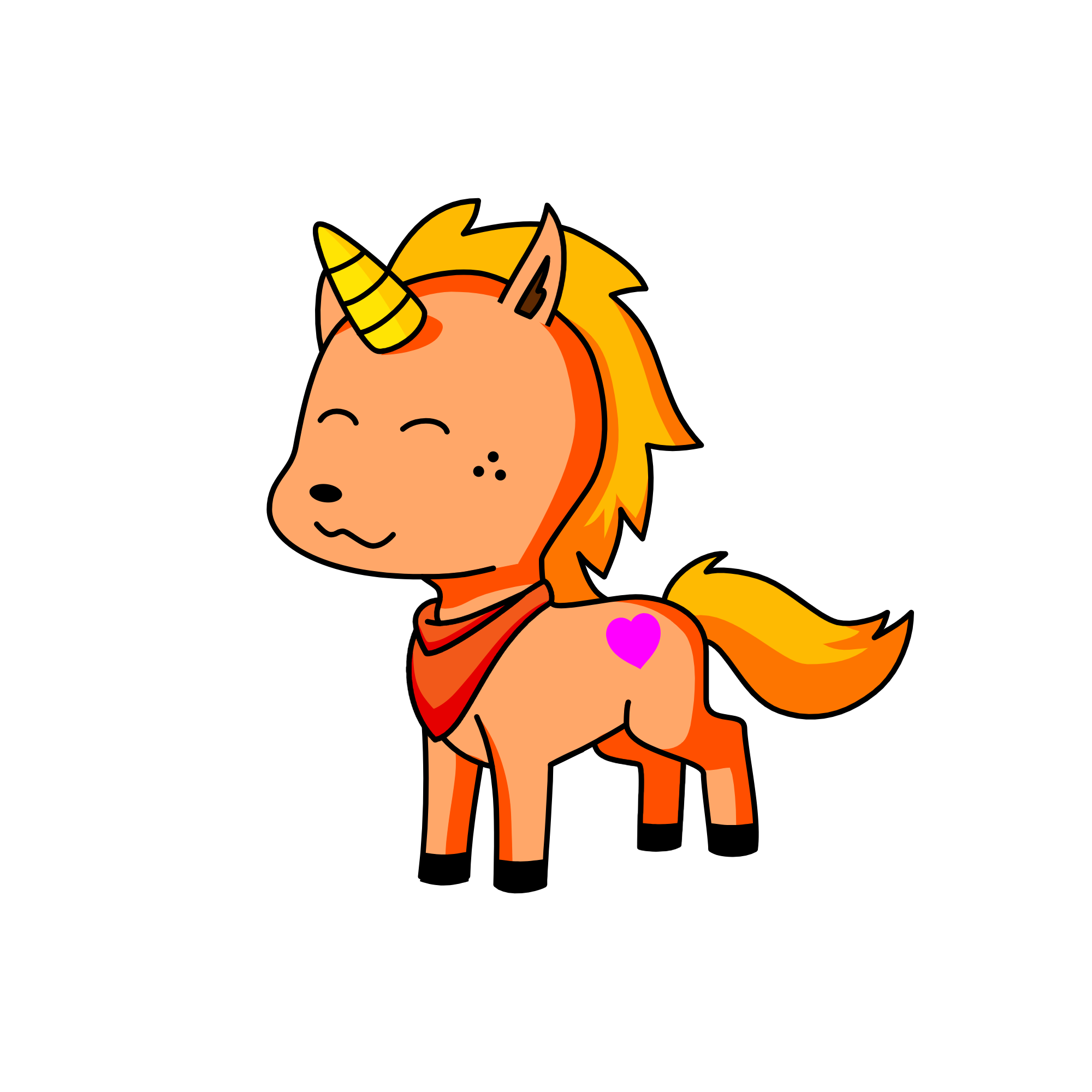 fire, the unicorn