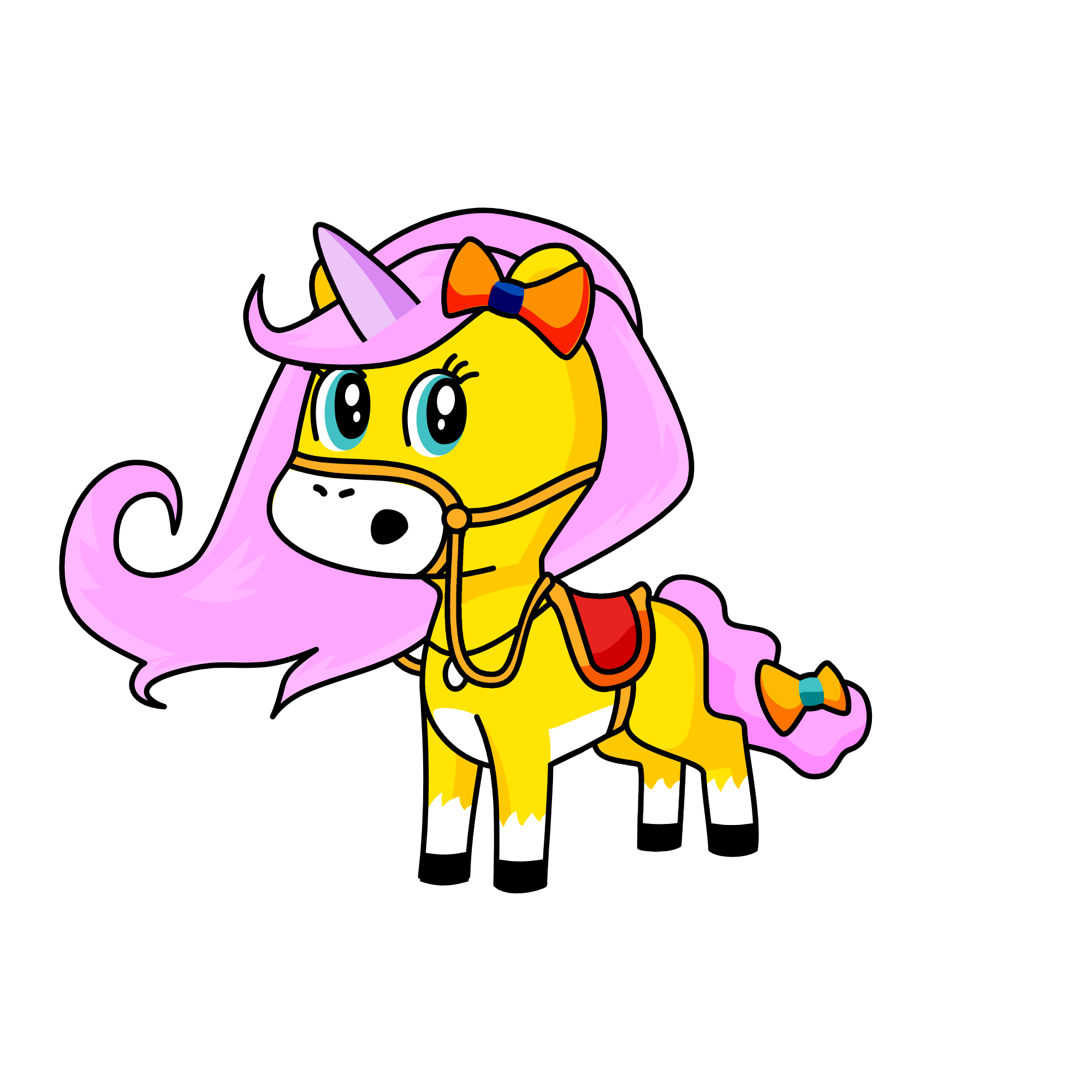 FLUTTER SHY, the unicorn