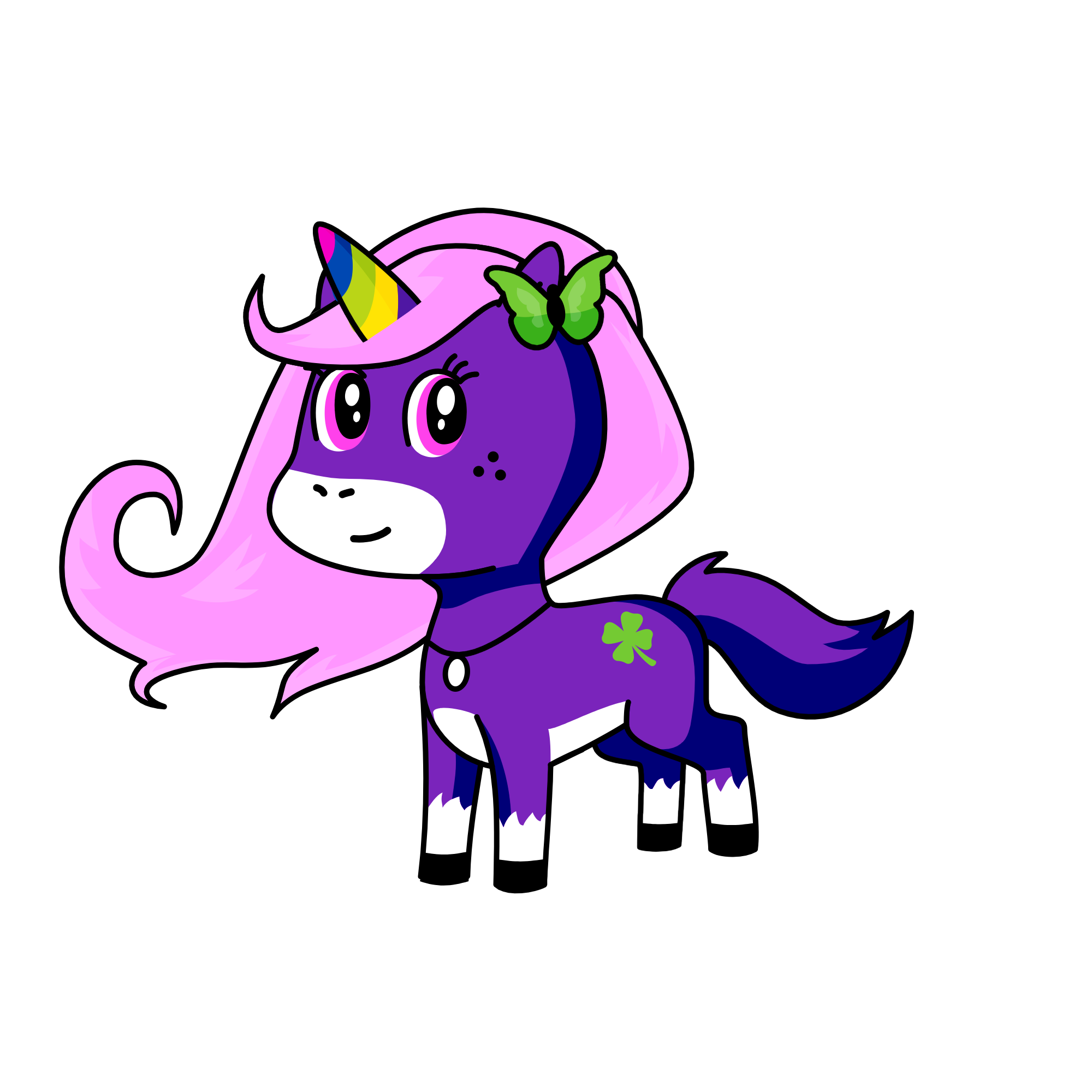 louli, the unicorn