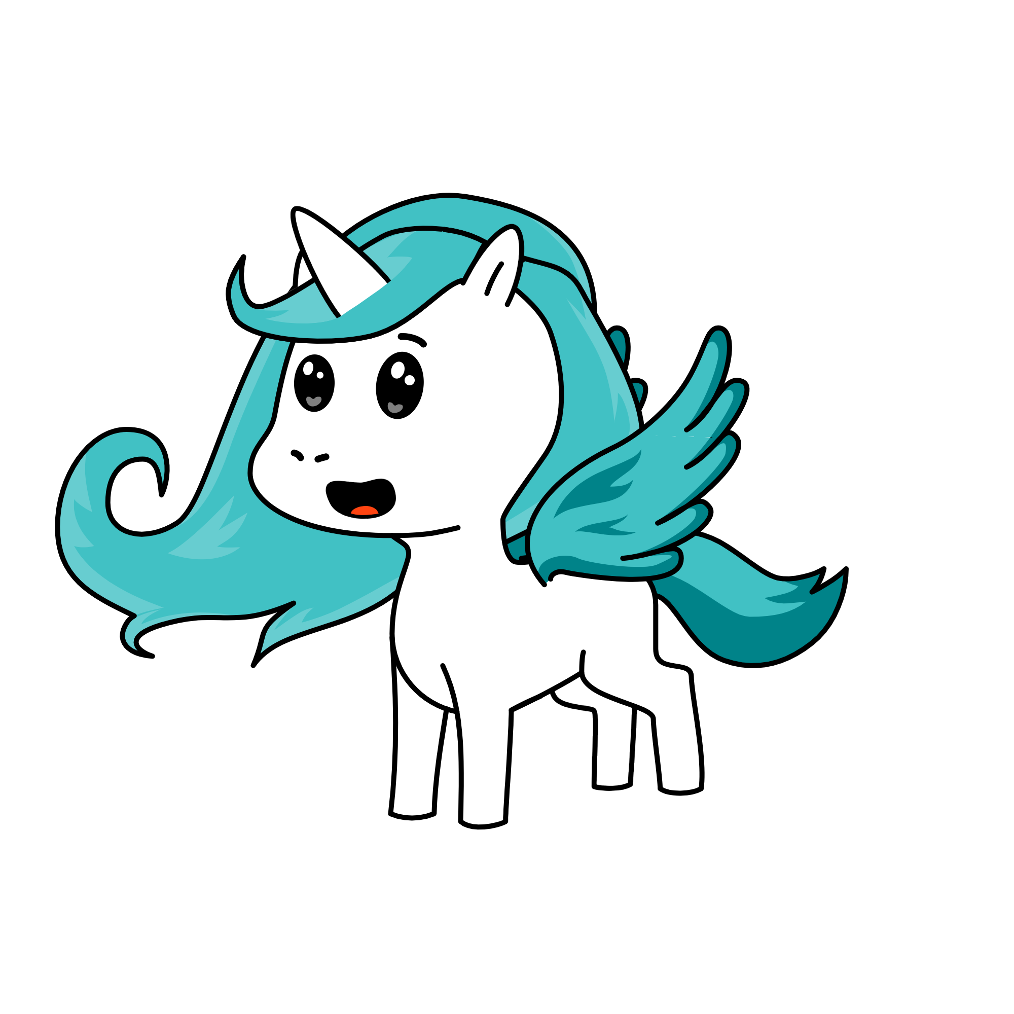 cutey, the unicorn