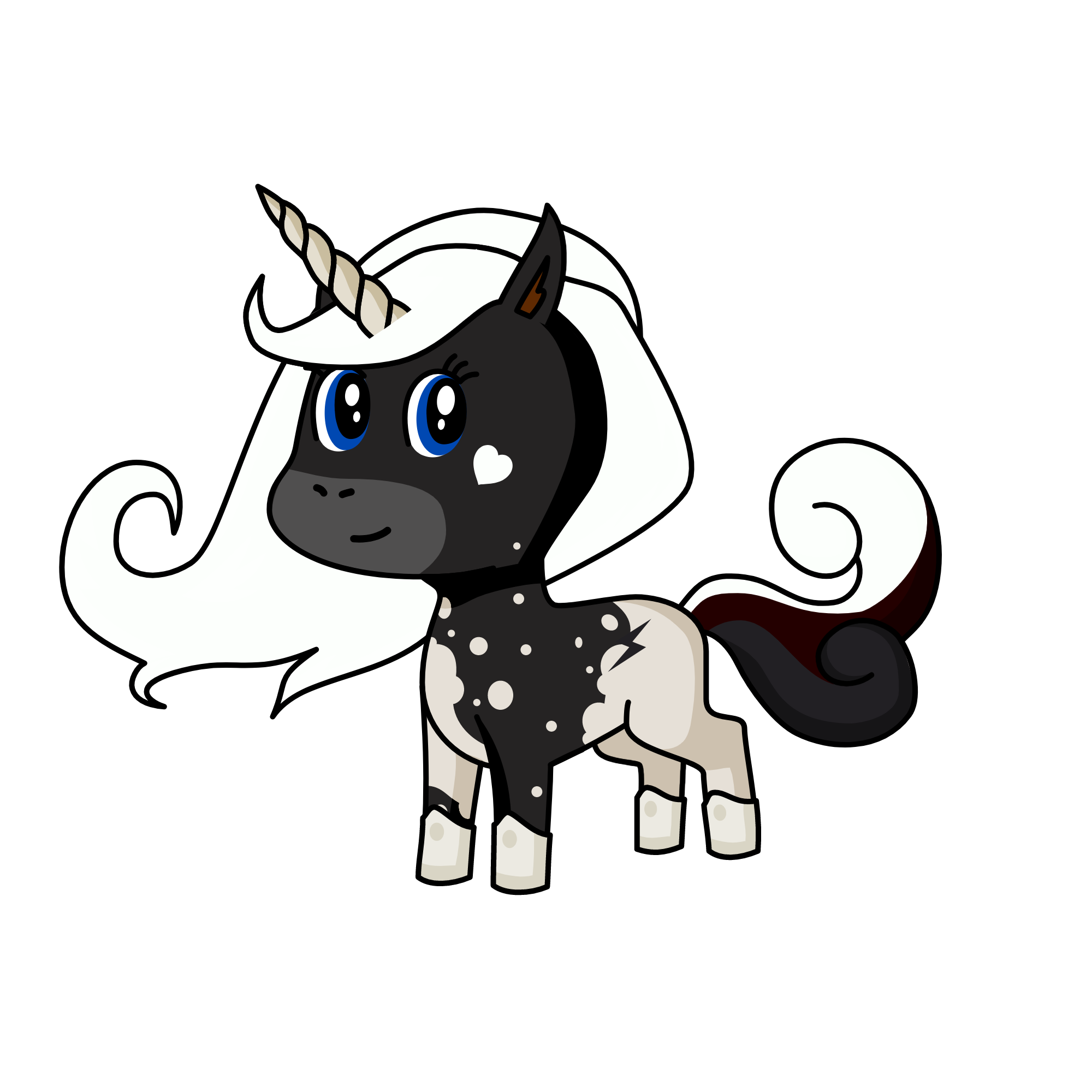 Luna, the unicorn