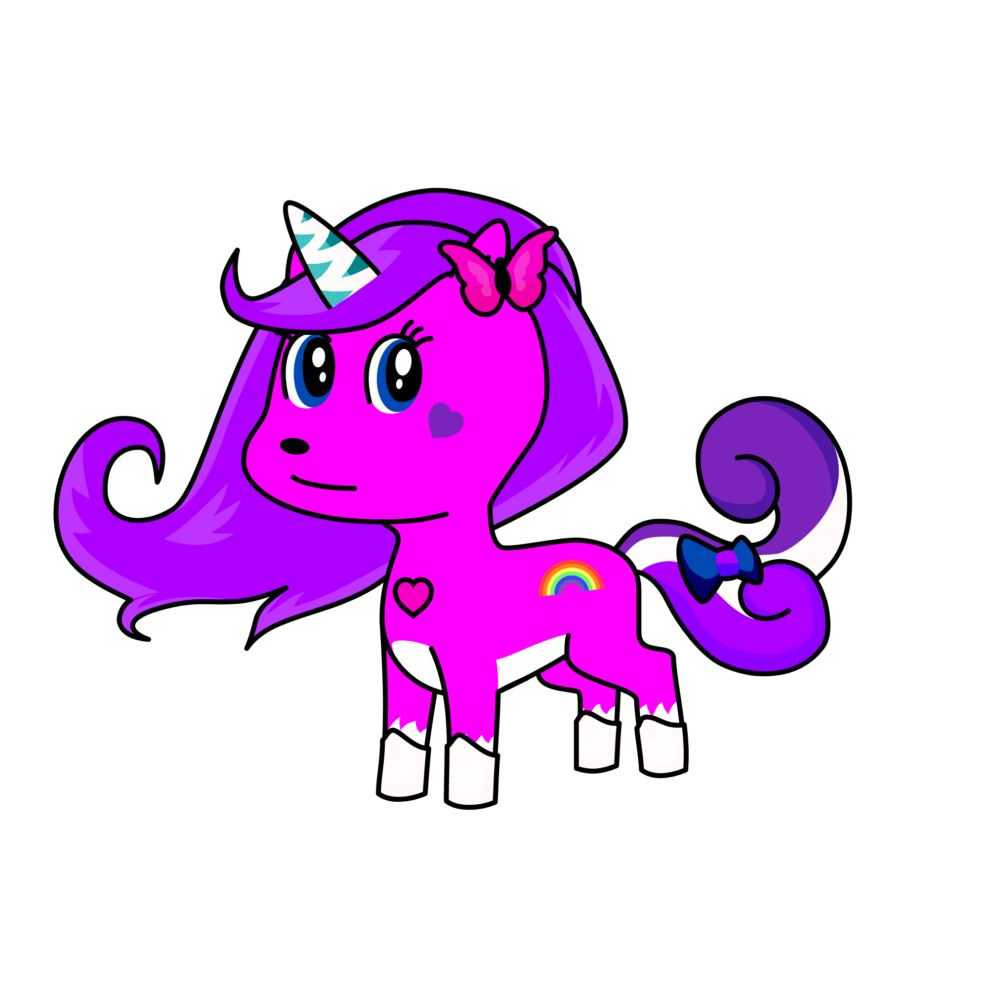 BEAUTY of the WORLD, the unicorn